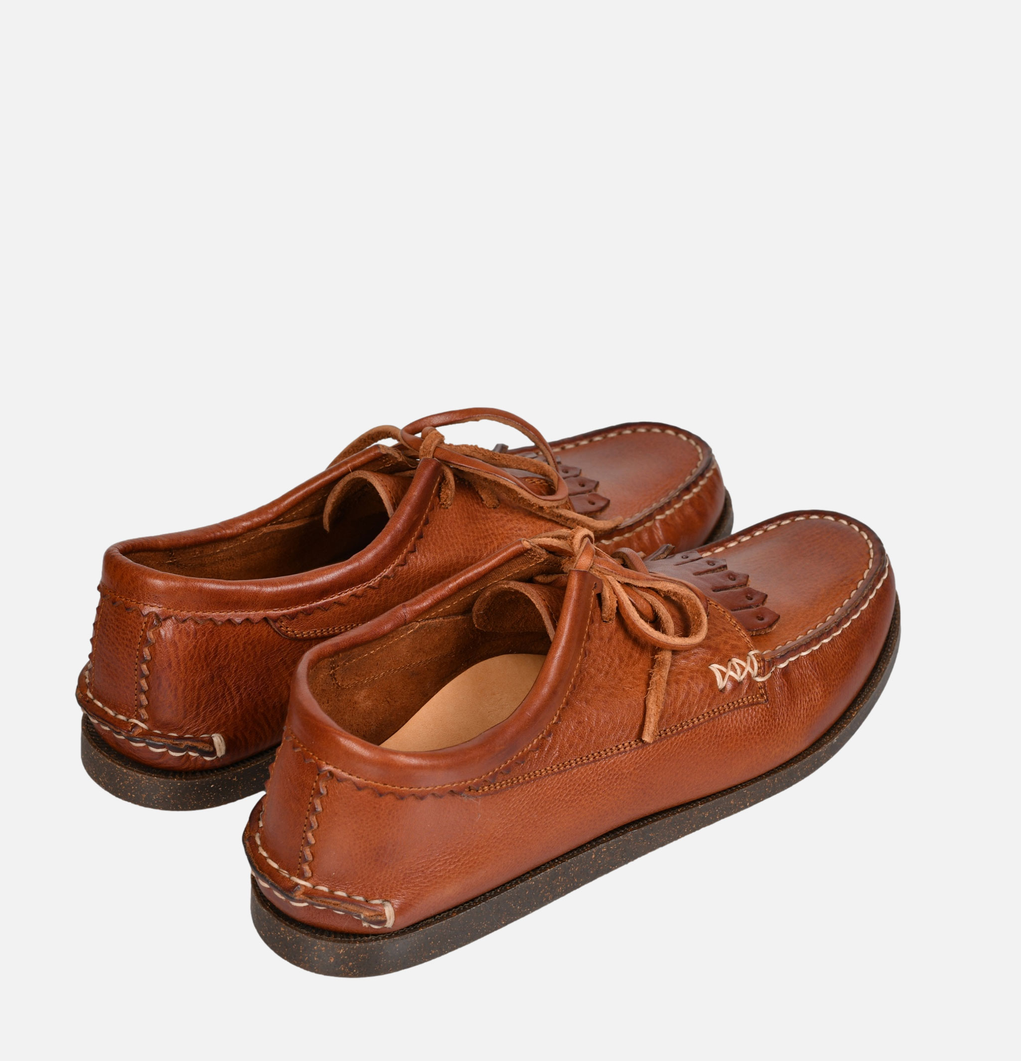 Yuketen Italian Blucher w/ Camp Sole Cognac