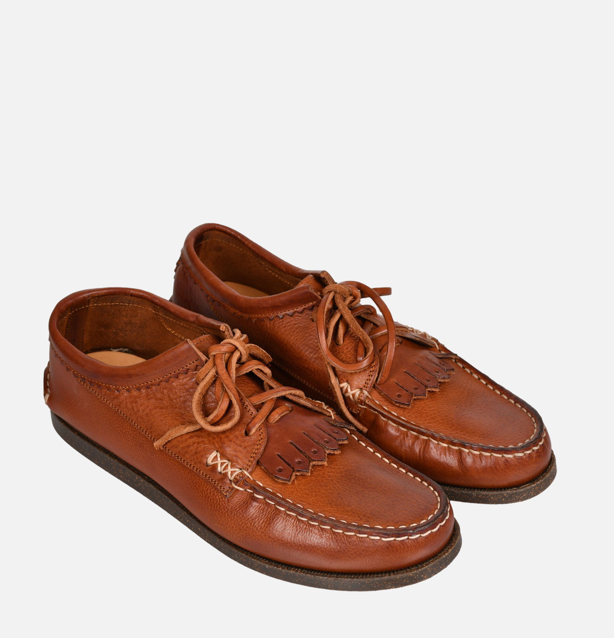 Yuketen Italian Blucher w/ Camp Sole Cognac