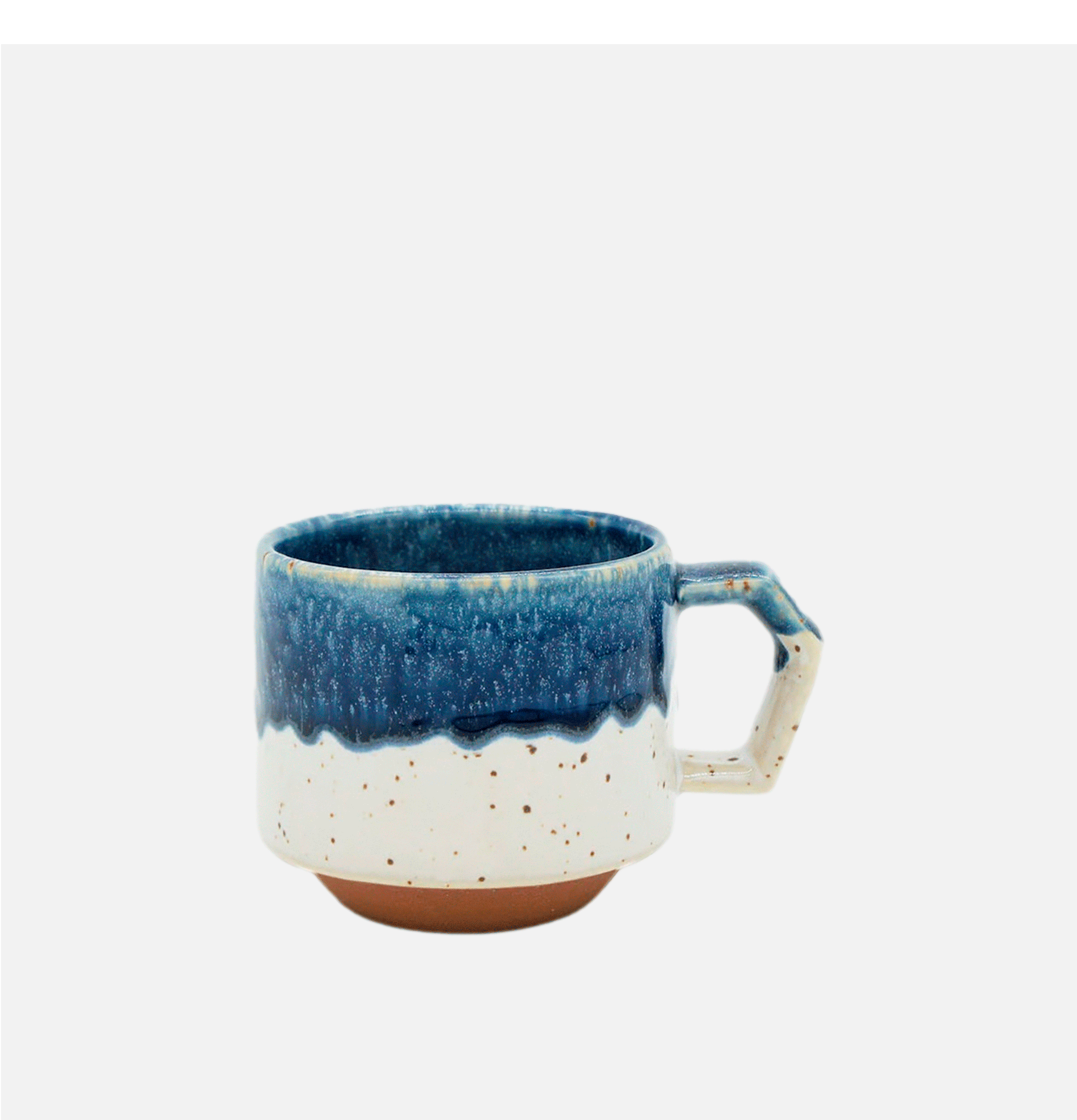 Chips Japan Stack Mug White Navy Drop