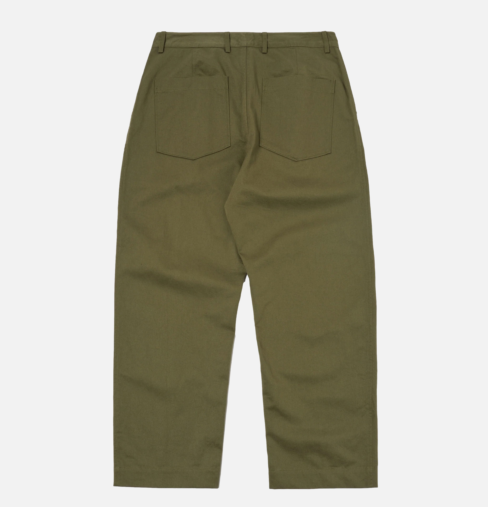 Universal Works Pantalon Duke en Sergé Olive