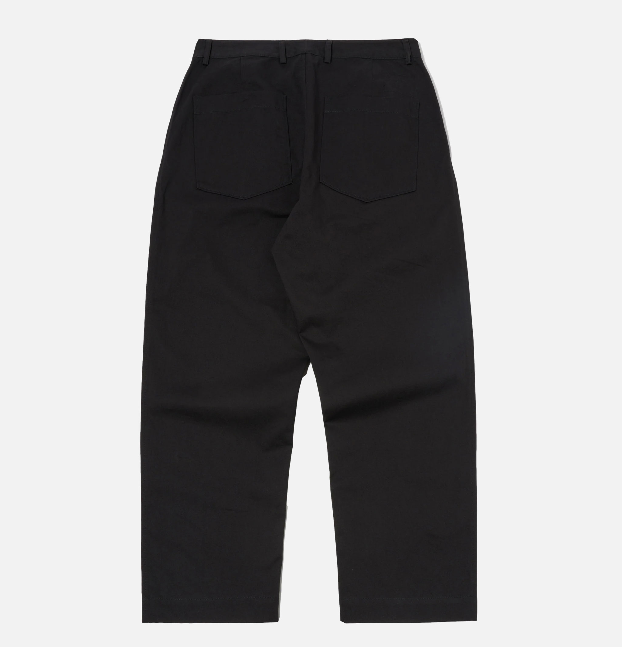 Universal Works Pantalon Duke en Sergé Noir