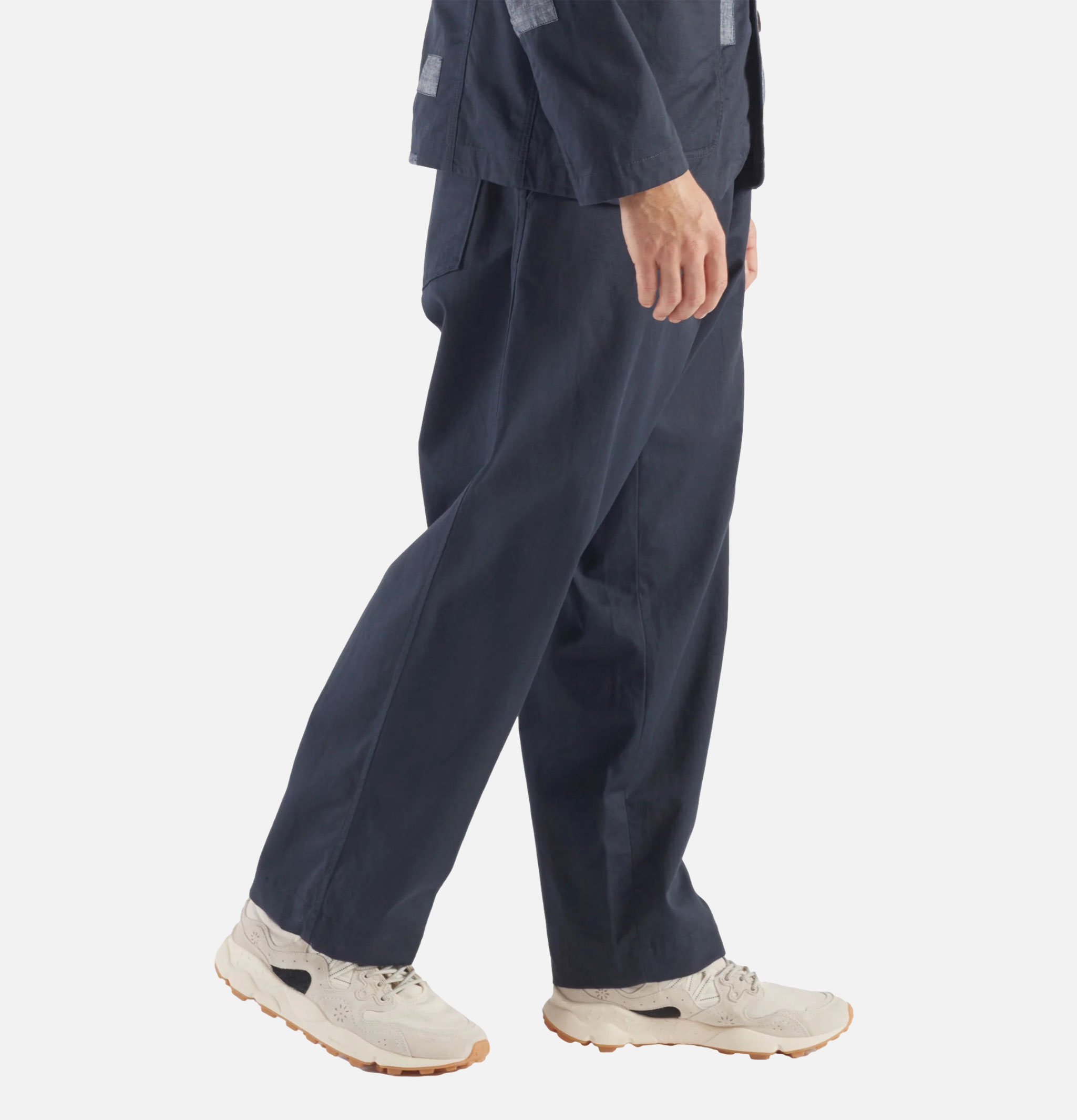 Universal Works Duke Pant in Navy Twill