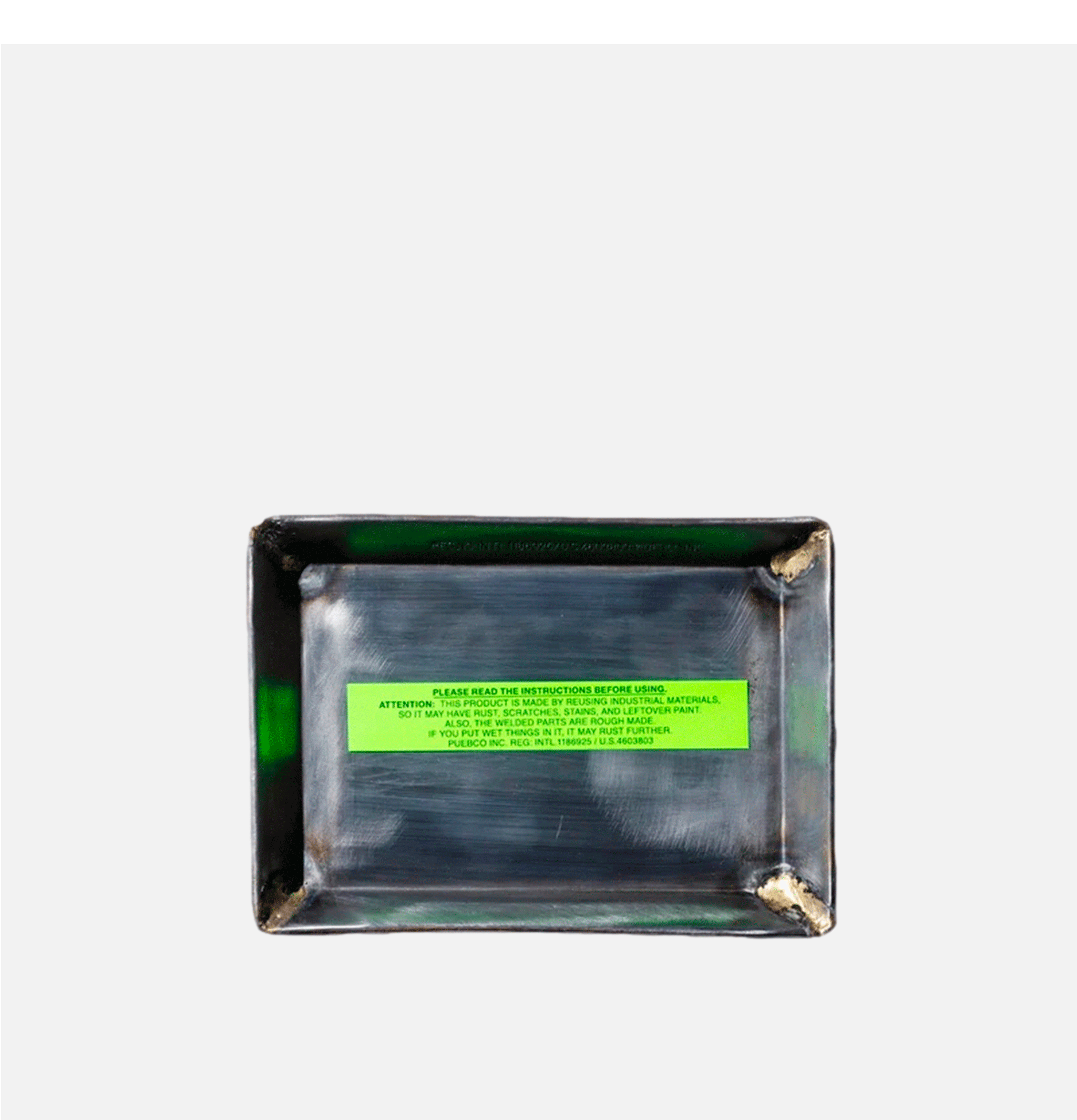 Puebco Recycled Steel Tray