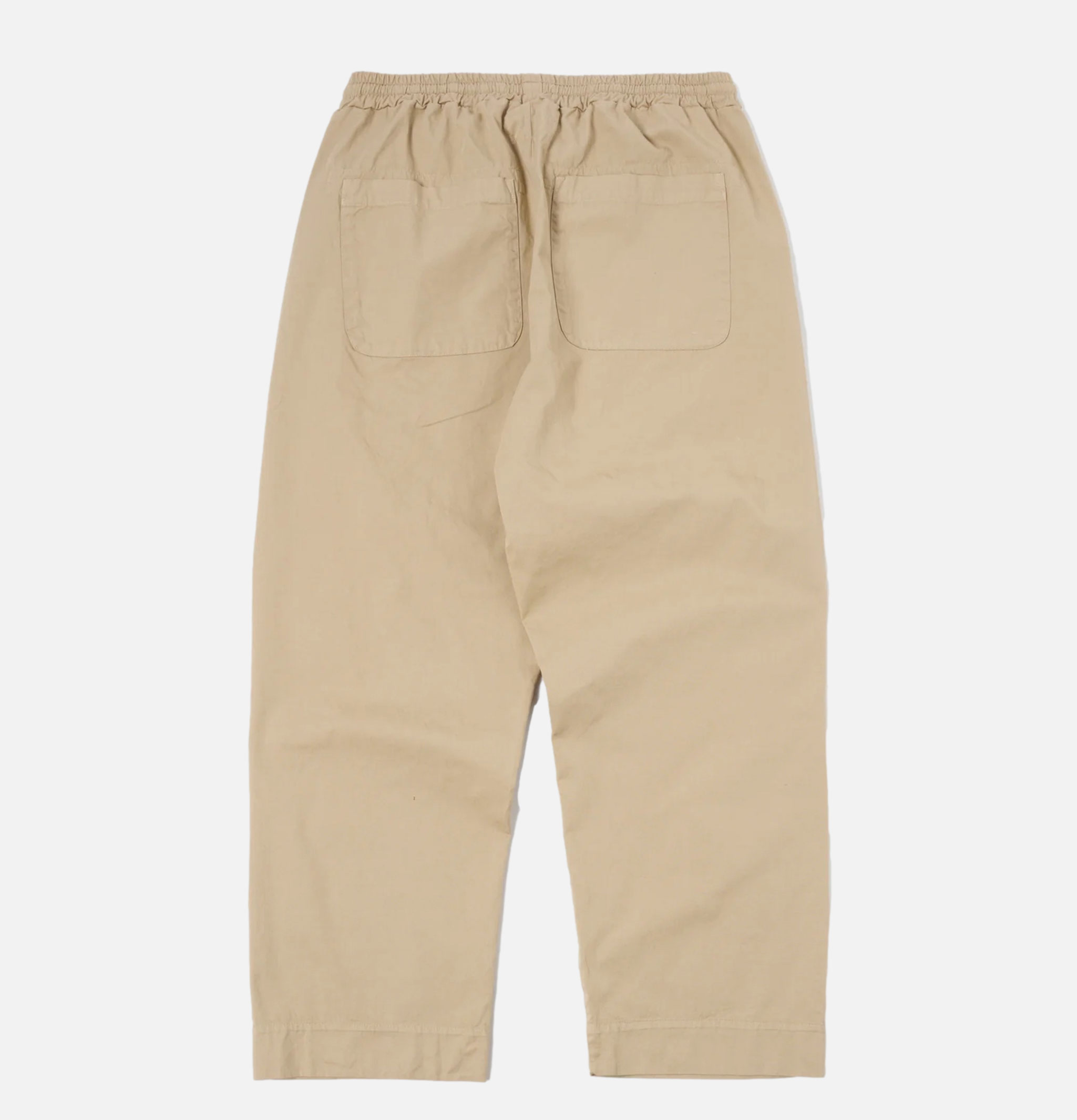 Universal Works Judo Pant in Sand Kelly Cotton