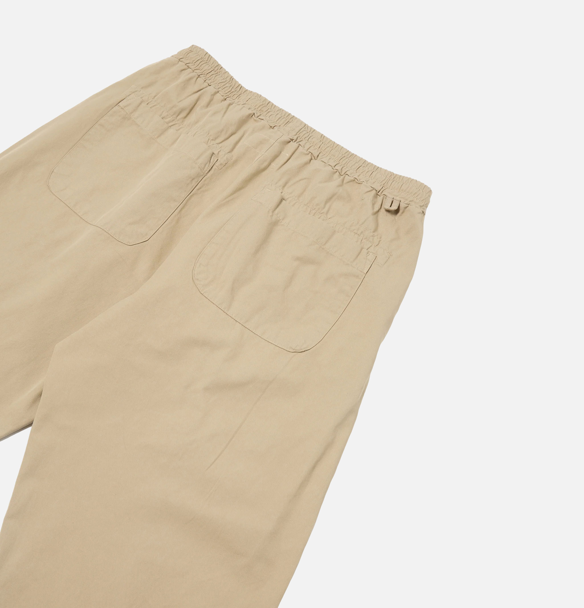 Universal Works Judo Pant in Sand Kelly Cotton