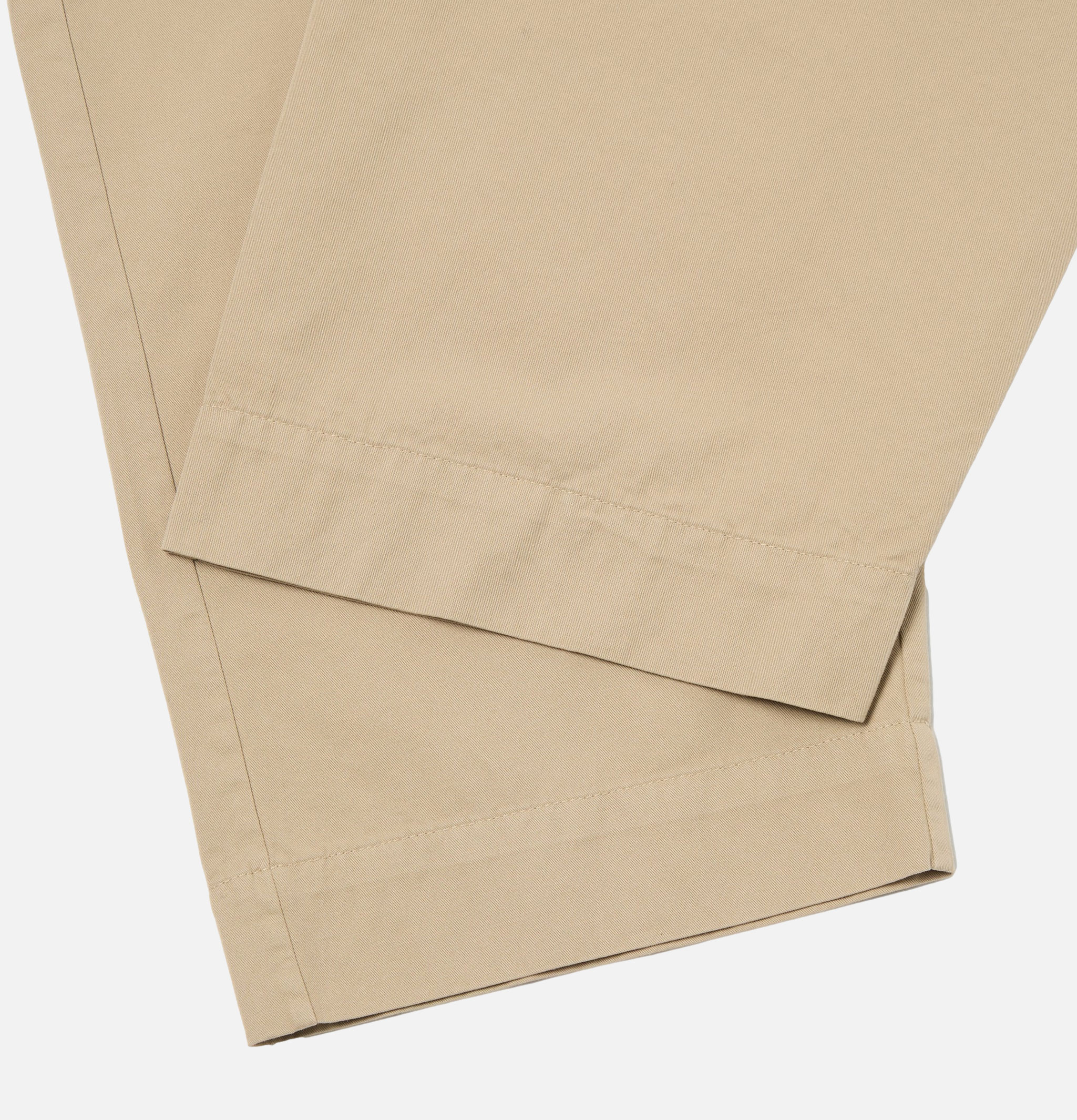 Universal Works Judo Pant in Sand Kelly Cotton