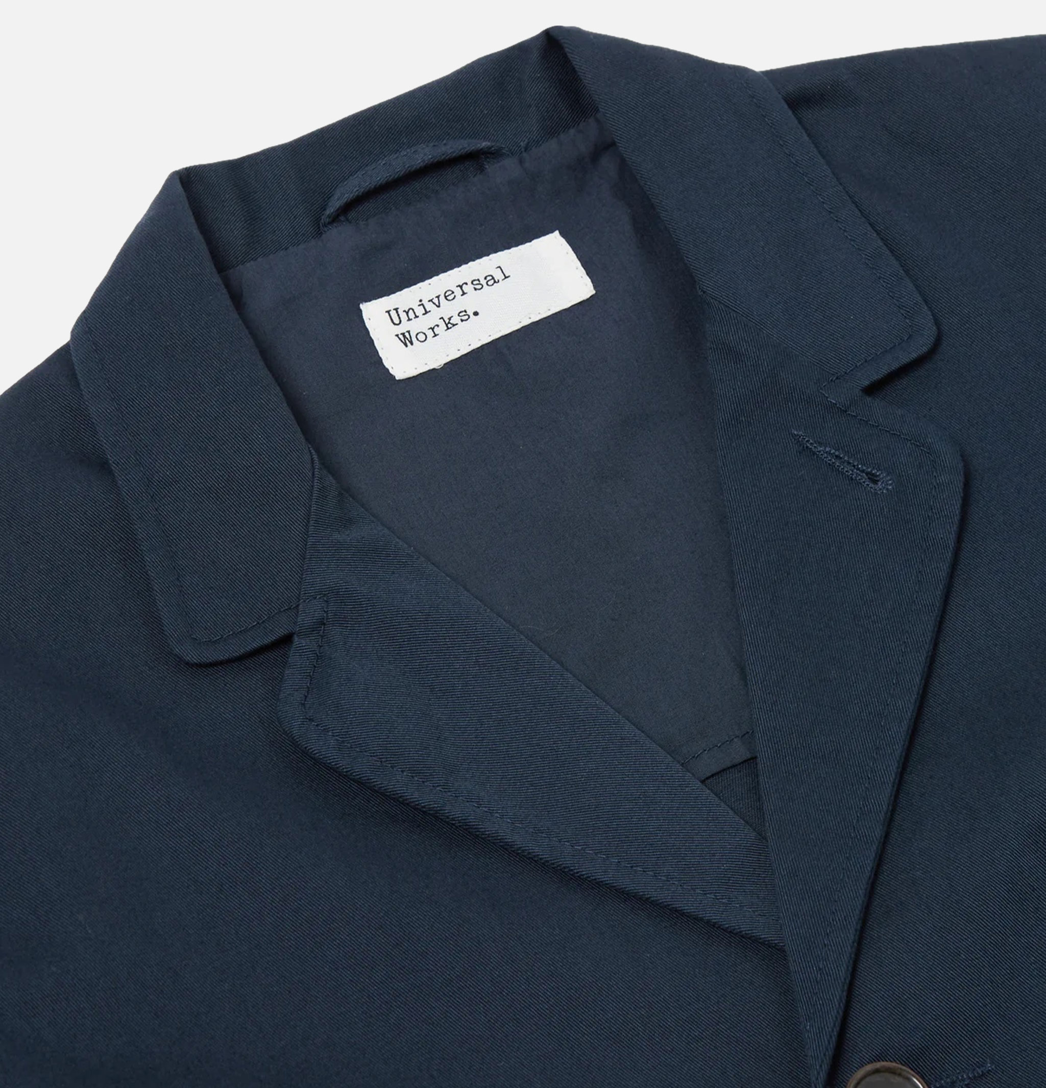 Universal Works Three-button Twill Jacket Navy