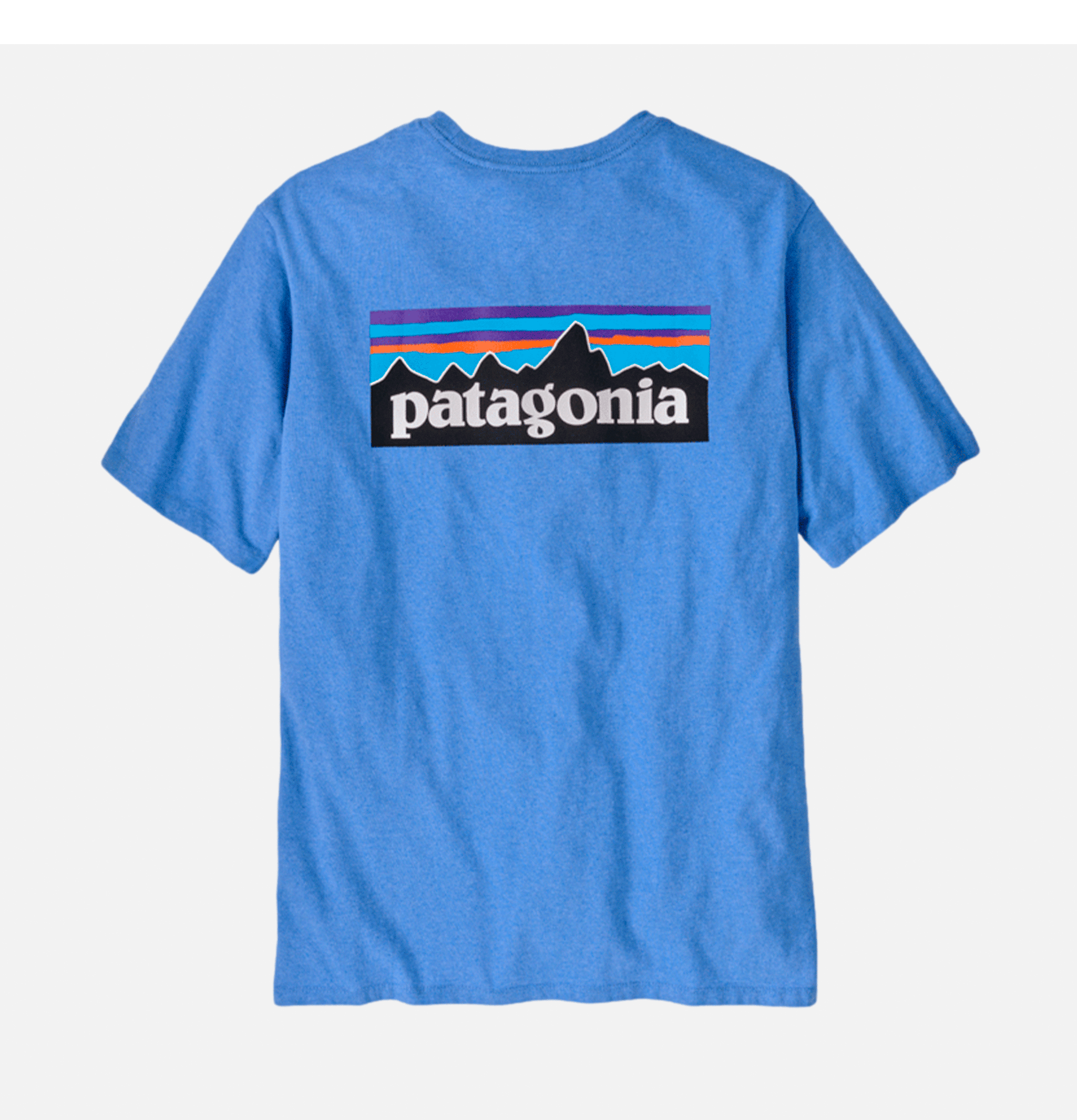 Patagonia T-Shirt P6 Logo Abundant Blue
