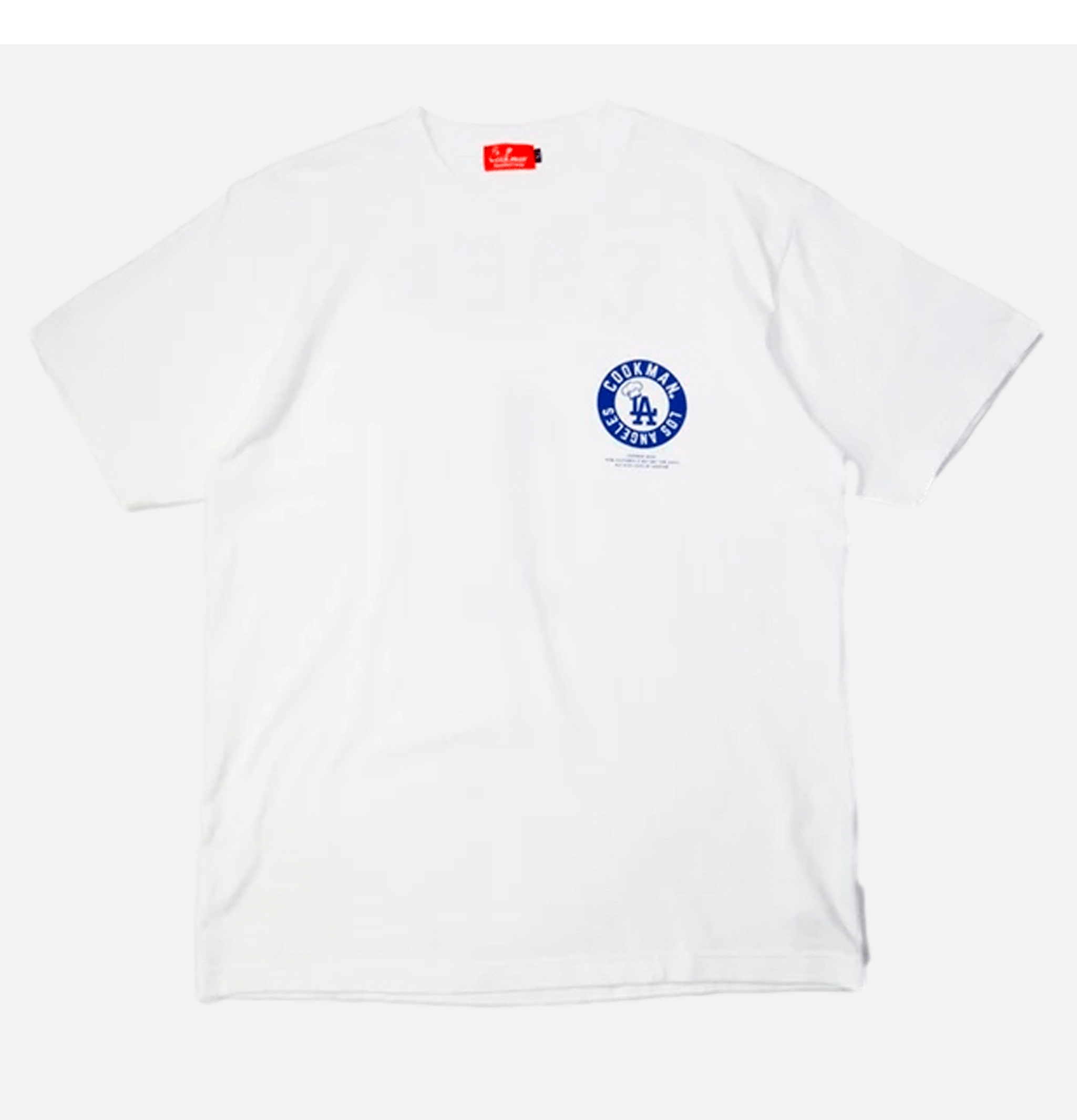 Cookman Chef Tee No.1 Blanc