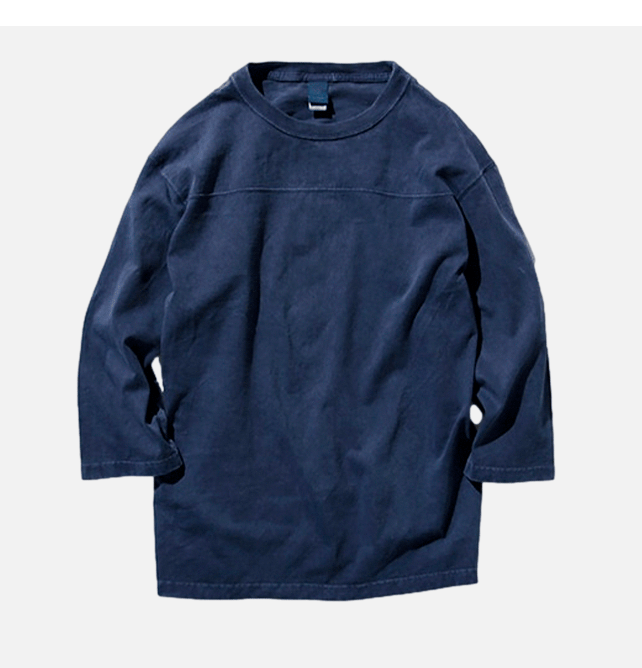 Good On Japan 80s Football Tee Navy