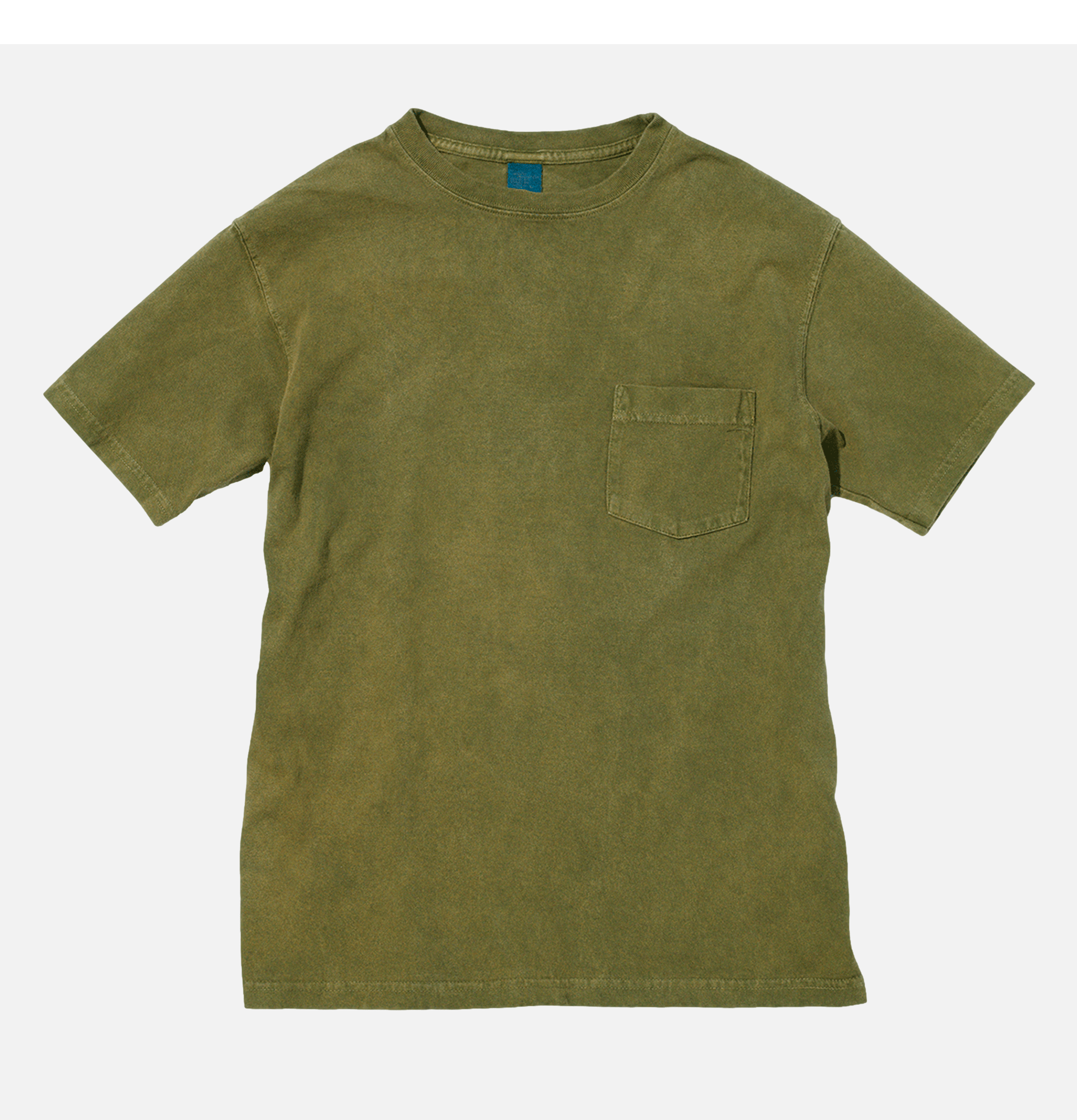 T-shirt Good On Japan Crew Pocket T-shirt Sage.