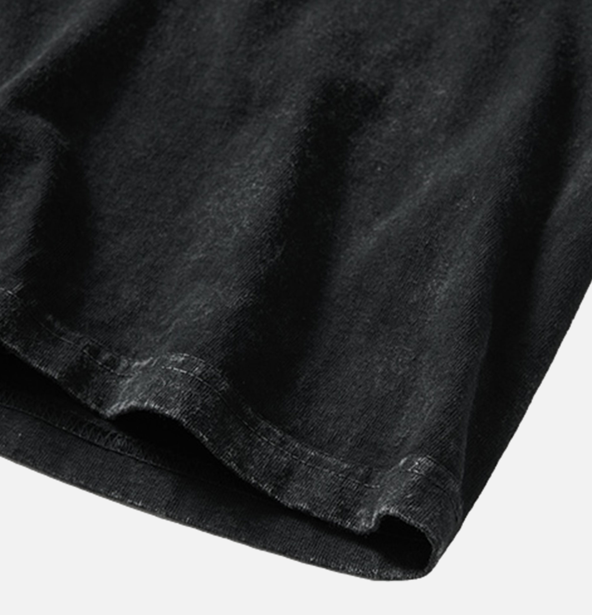 Good On Vintage Dye Crew Tee Noir