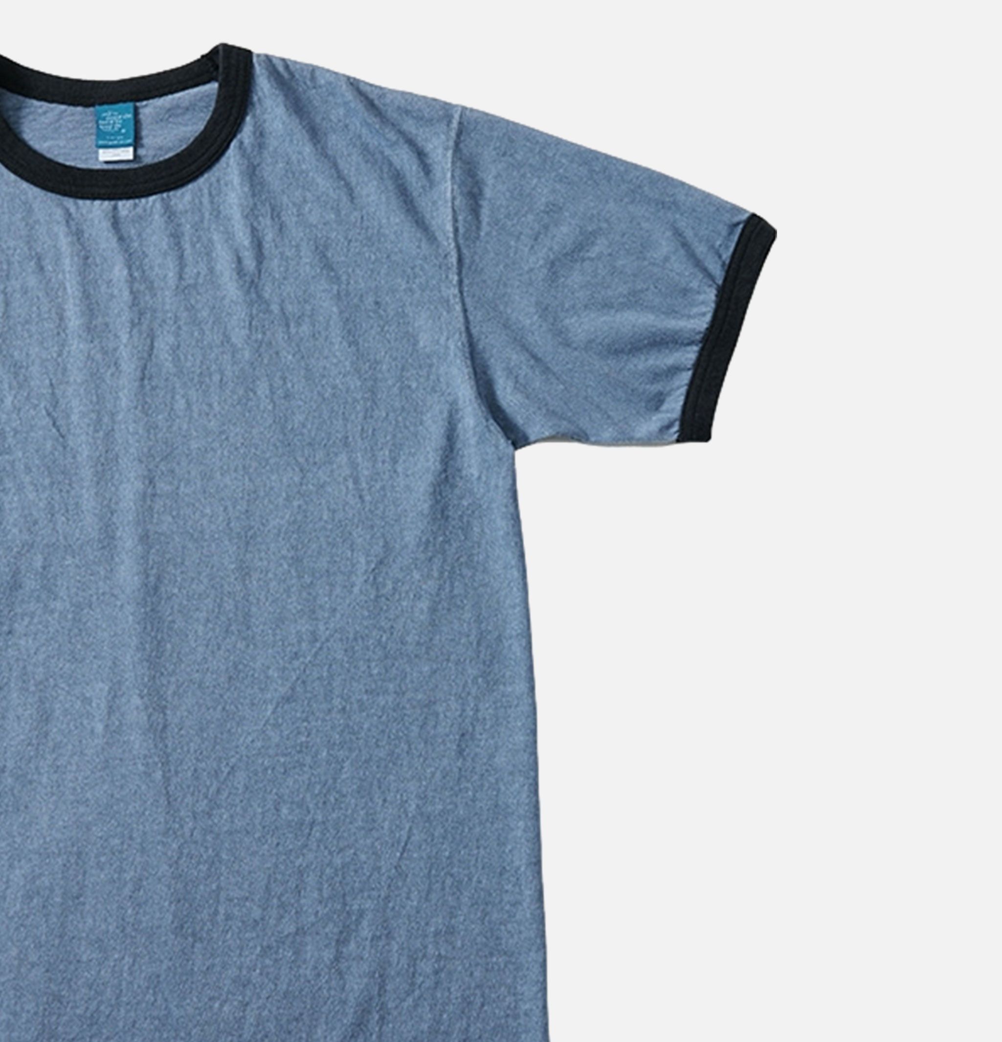 Good On Black S/s Ringer Tee Ajisai