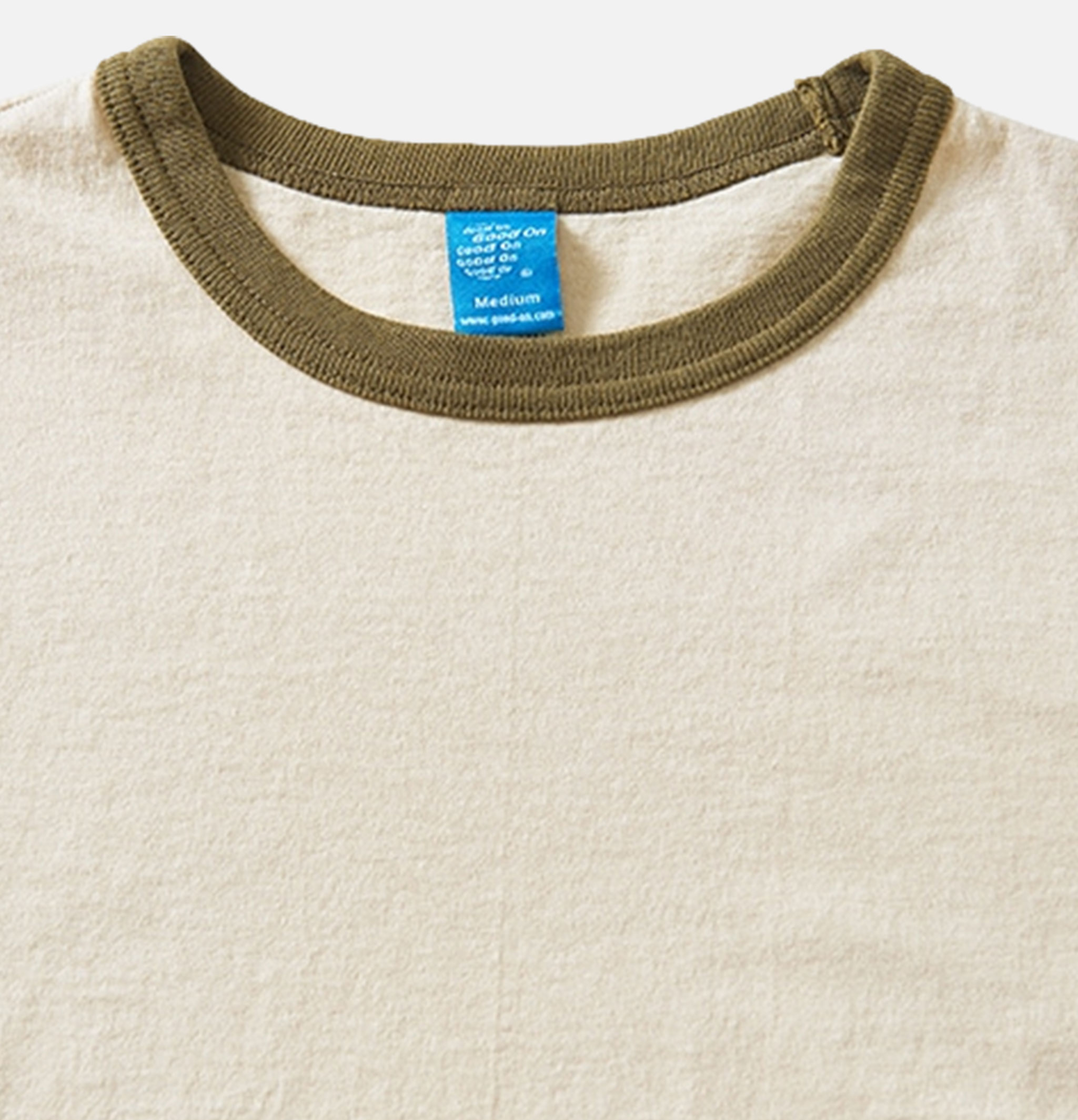 Good On S/s Ringer Tee Olive