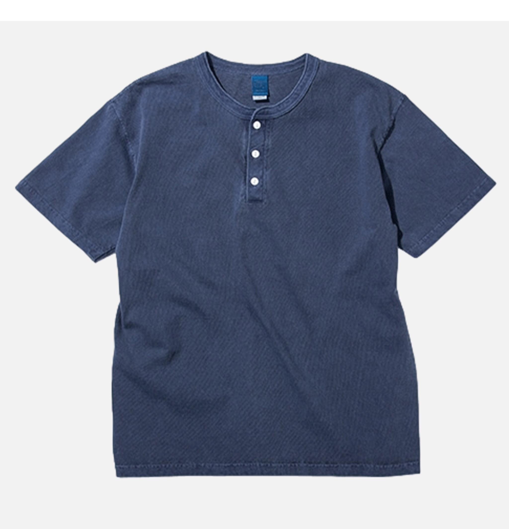 T-shirt Good On Japan Henley Navy