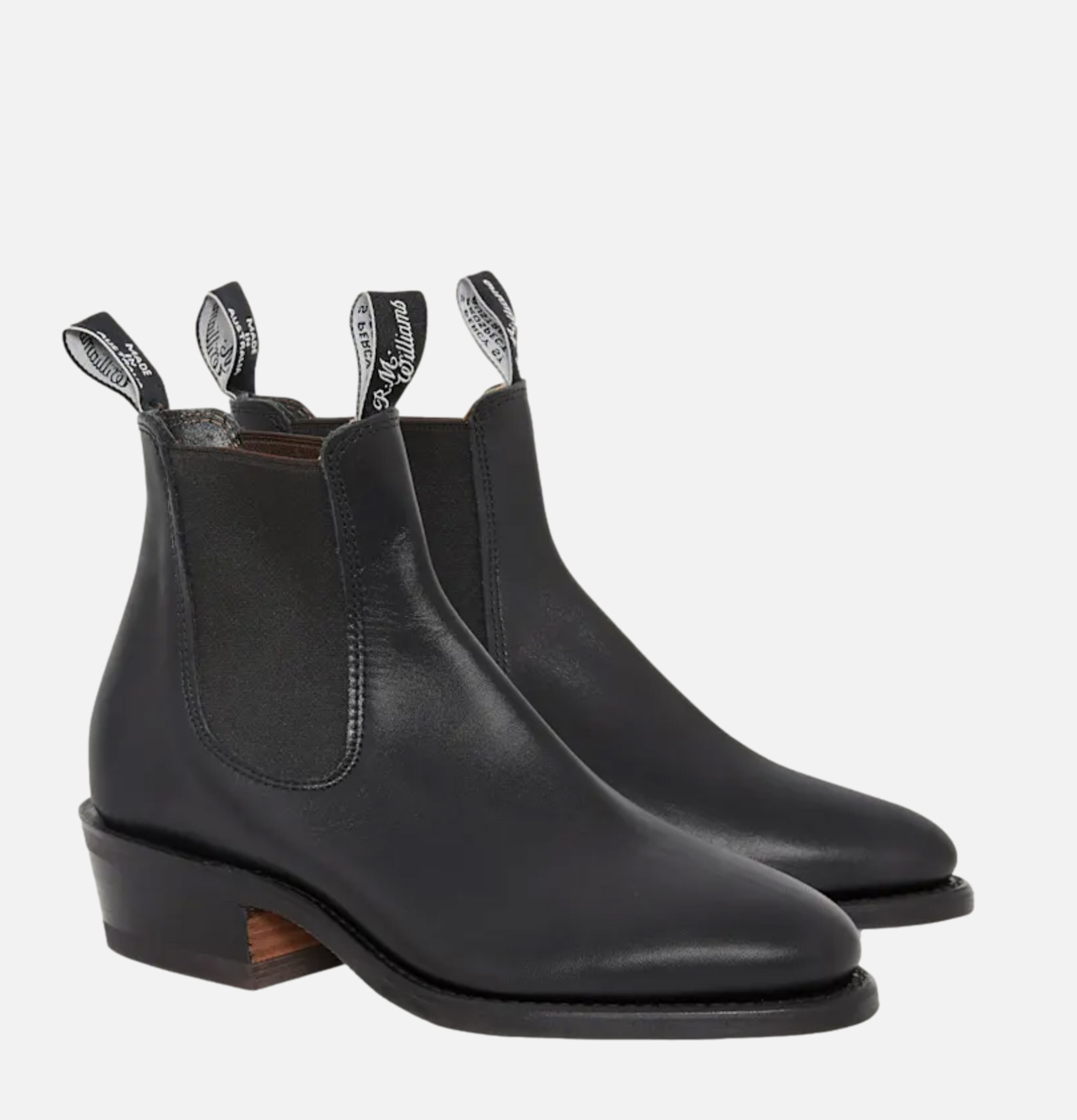 RM Williams Confort Lady Yearling Noir