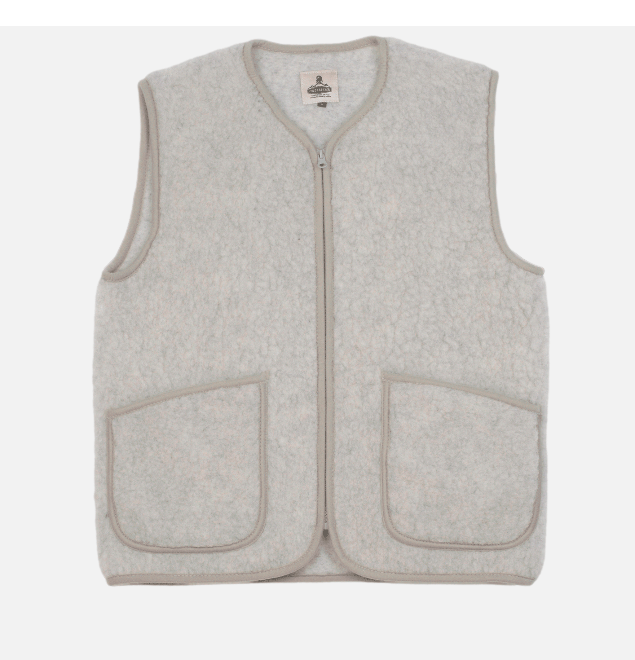 Coldbreaker Pepitco Vest Light Grey.
