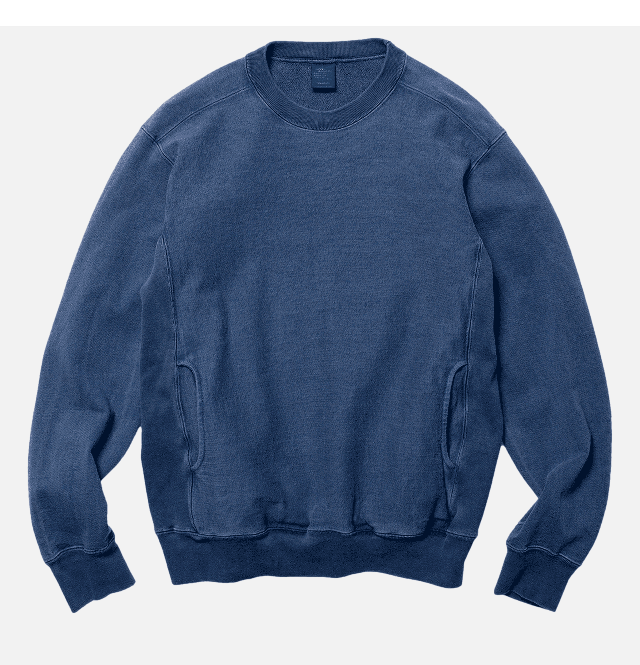 Sweat Good On Japan Heavy Crew Navy.