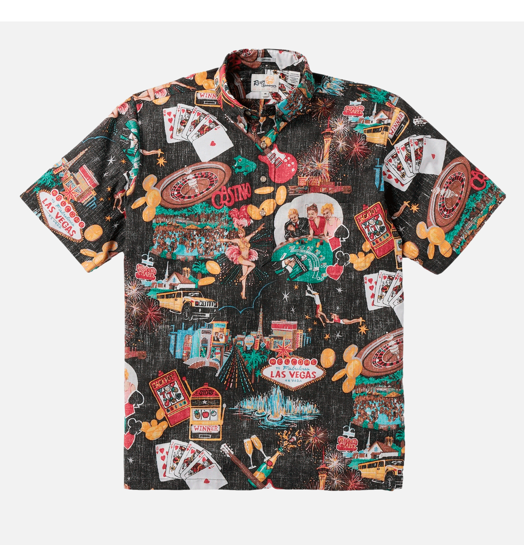 Reyn Spooner Chemise 9th Island Noir