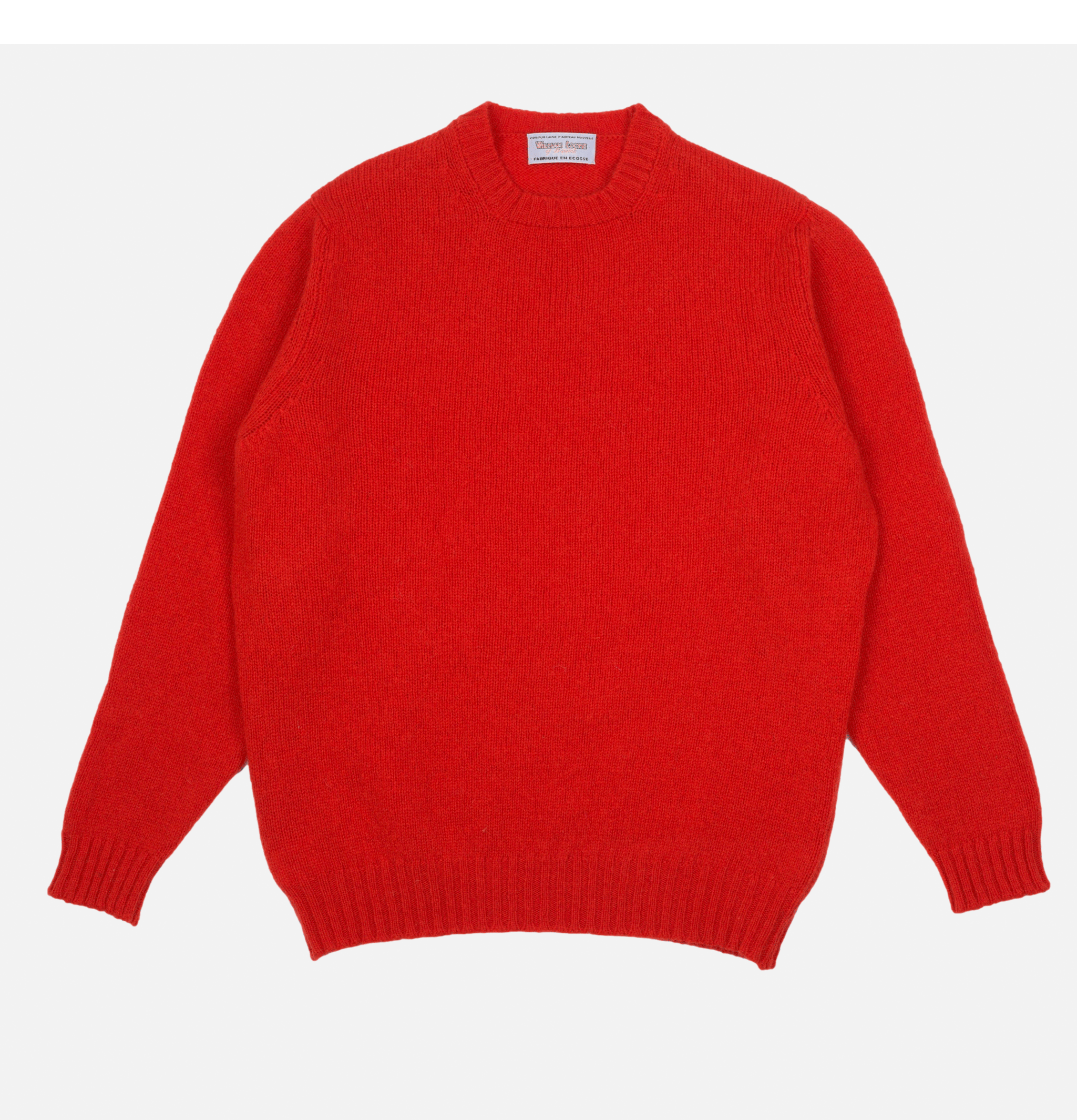 William Lockie Aryan Scarlet sweater