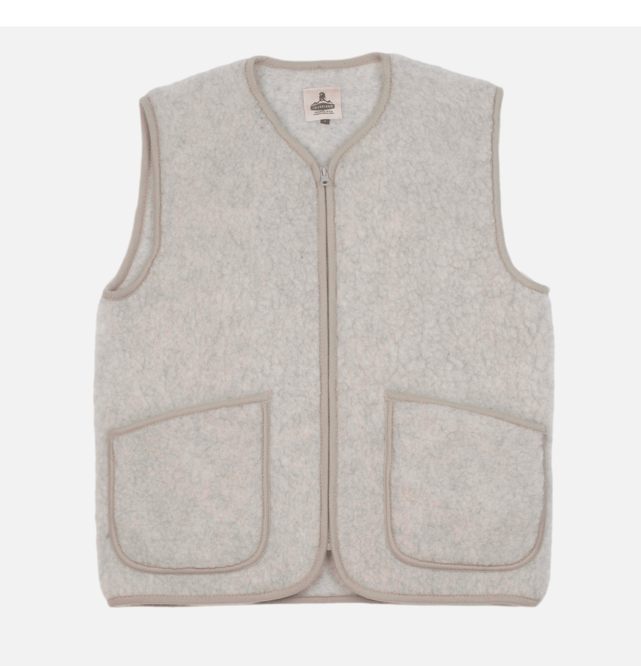 Coldbreaker Pepitco Vest Light Grey.