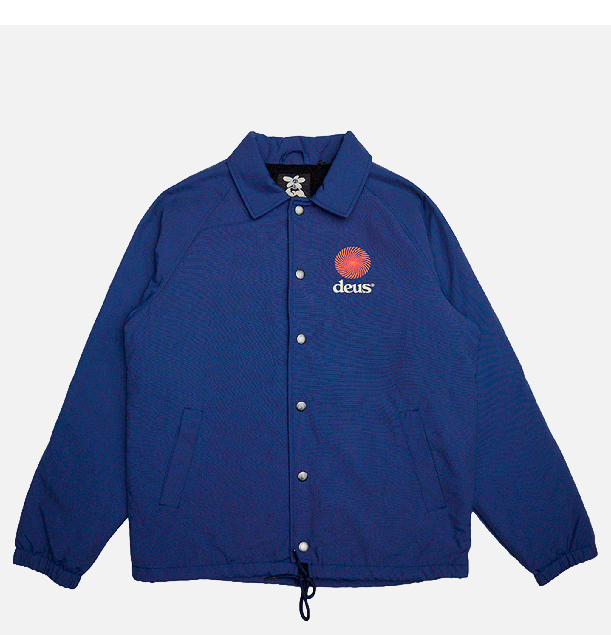Deus Veste Coach Bleu