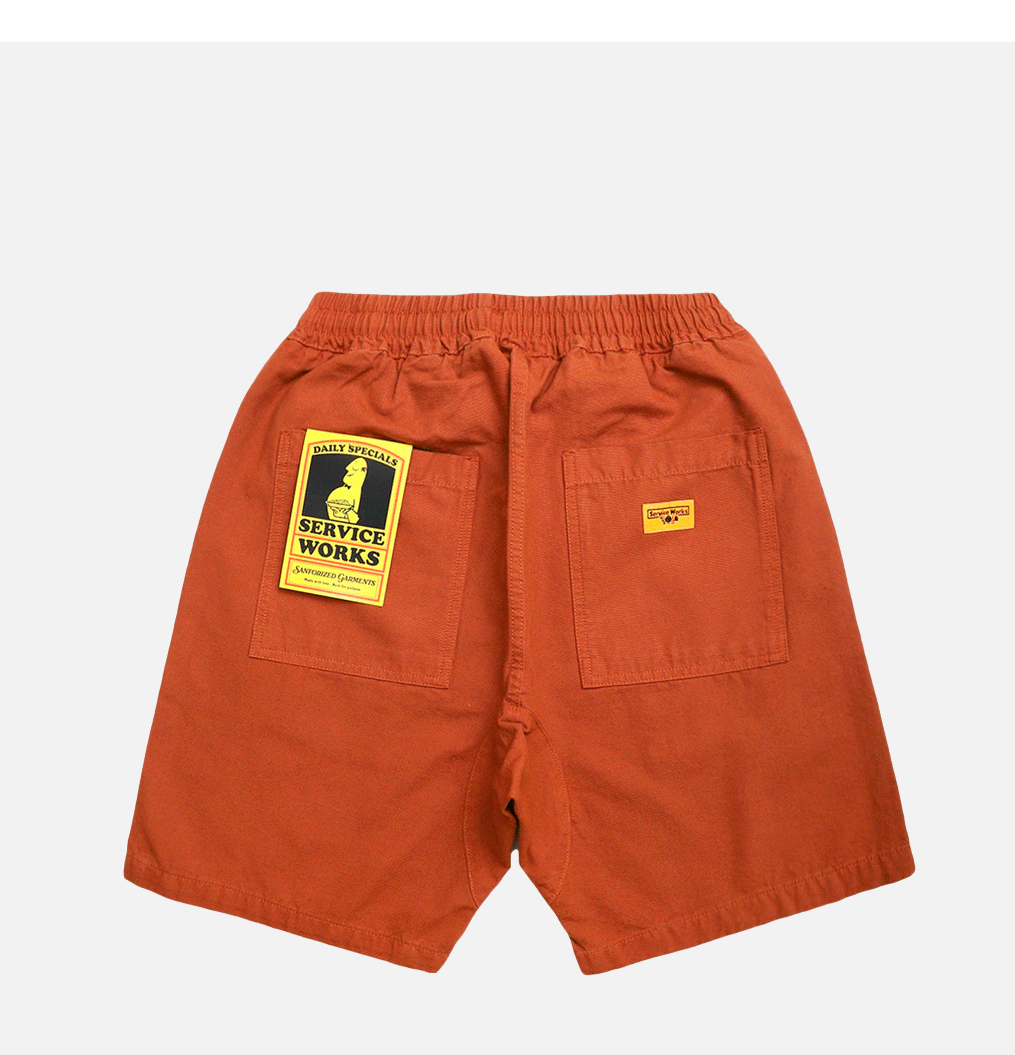 Service Works Terracotta shorts