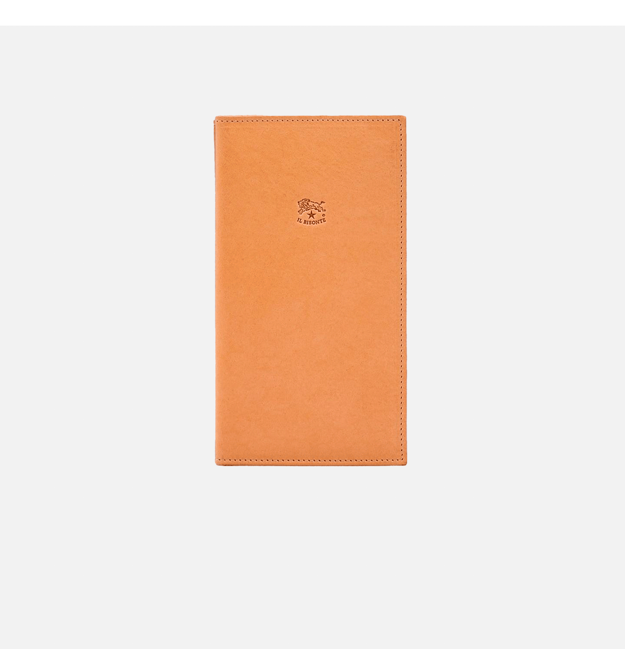 Il Bisonte Long Cardcase Natural Leather.