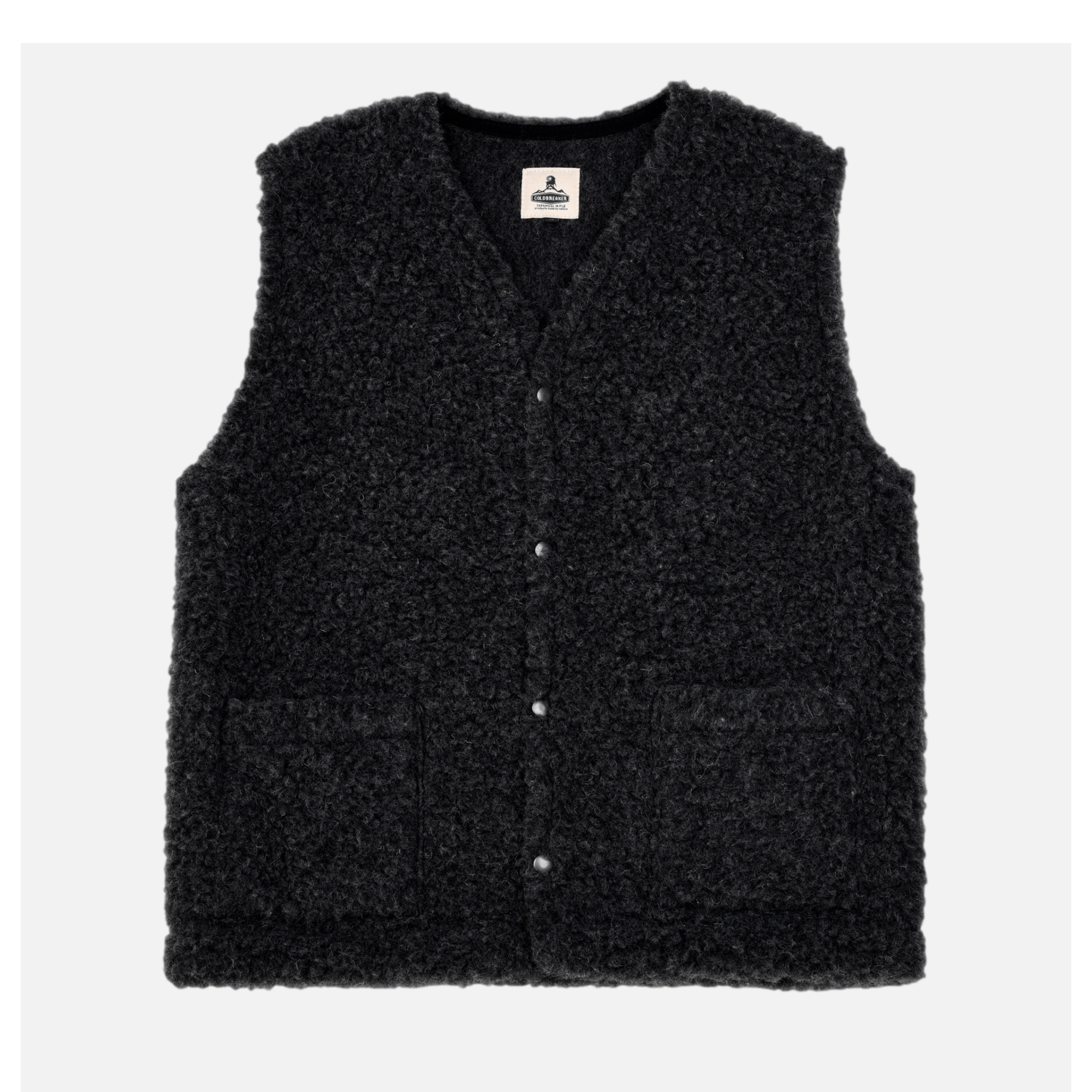 トップス Early 20th Century Black Wool Gilet veste-turk-black.jpg