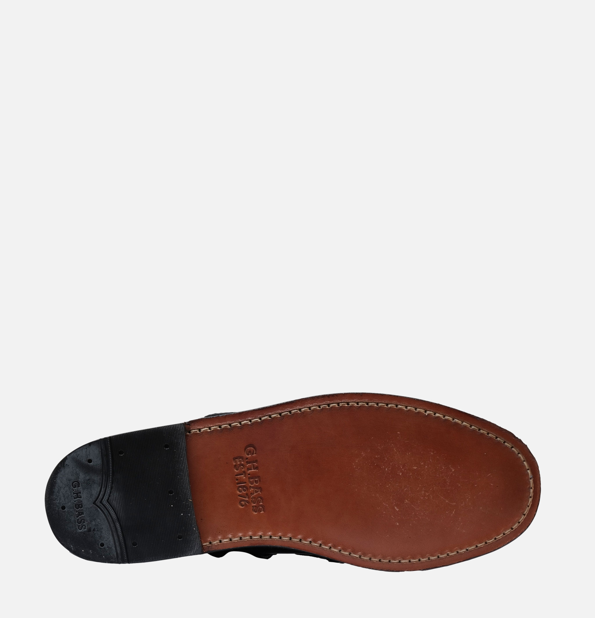 G.H. Bass Weejun Heritage Fisherman Mid Brown Shoes