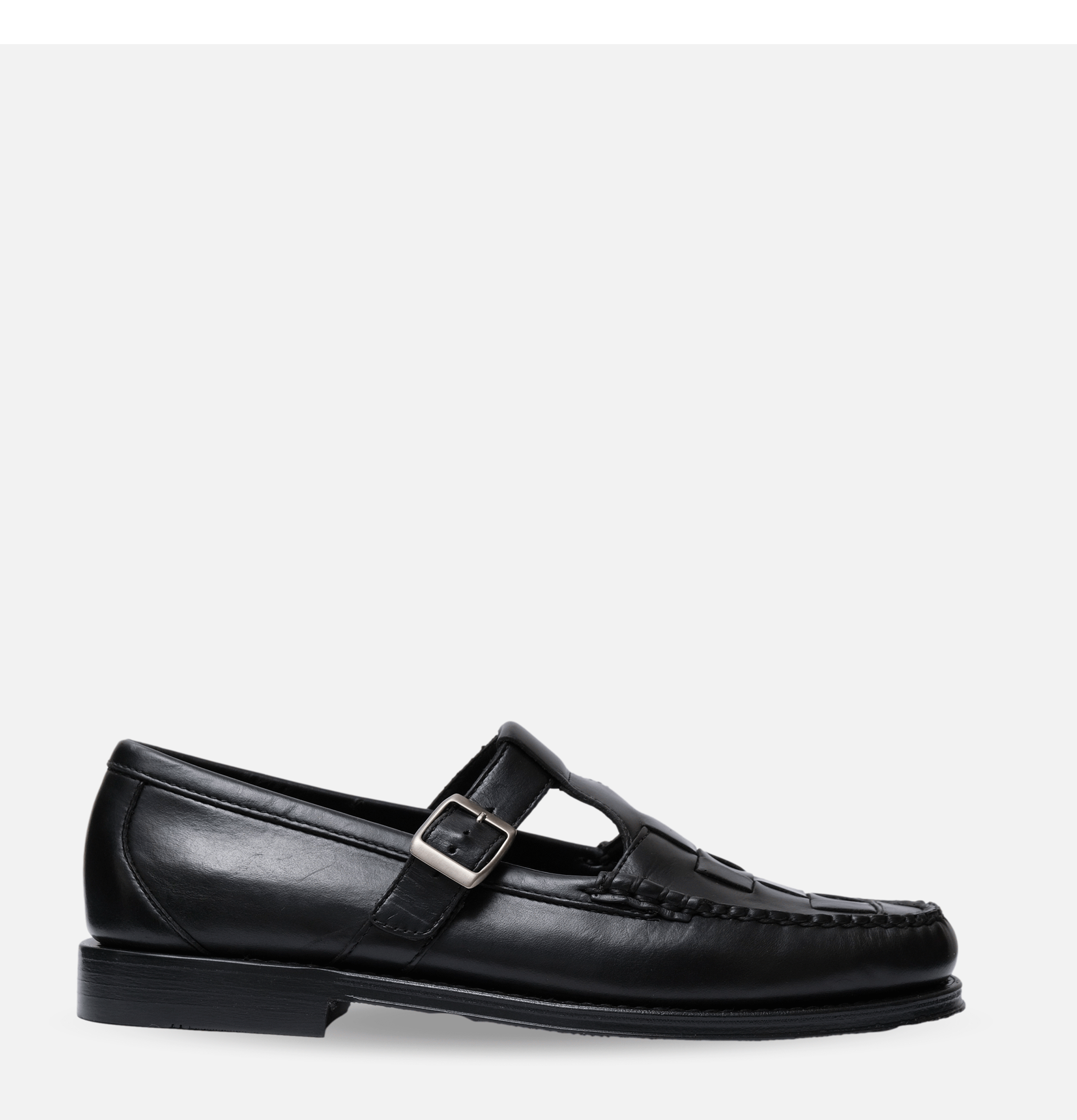 G.H. Bass Chaussures Weejun Heritage Fisherman Noir