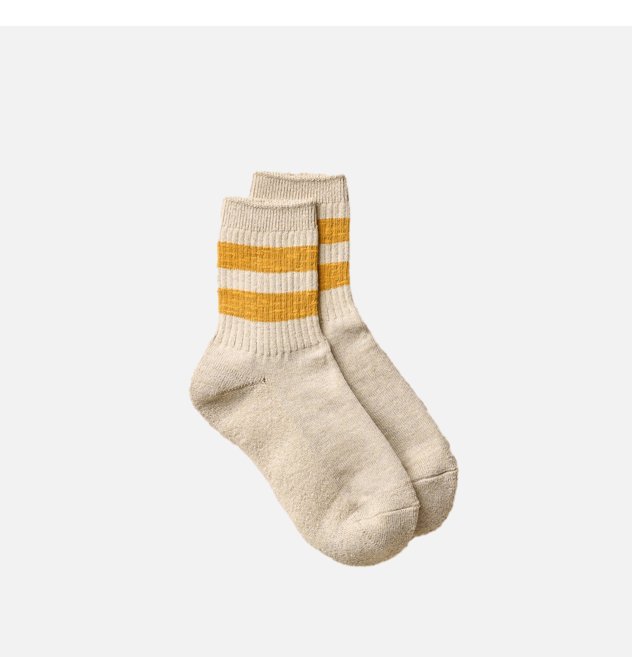 Yahae Organic Cotton Linen Pile Yellow