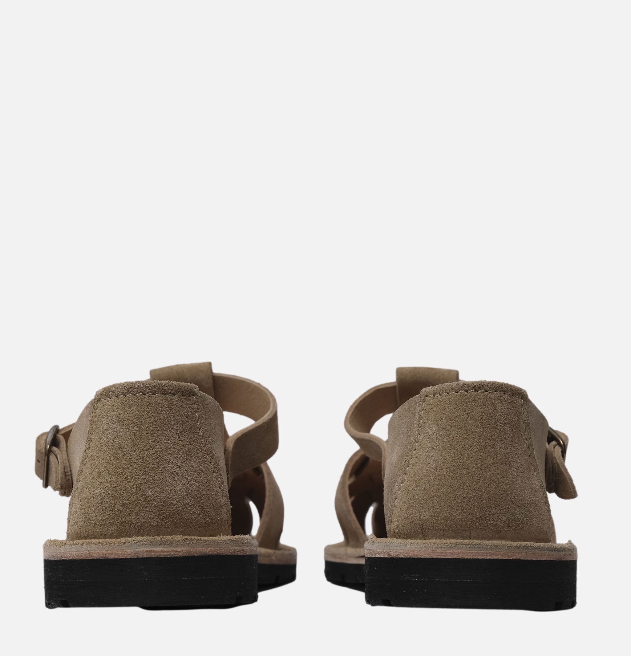 Steve Mono Artisanal Sandals 10/01 Suede Camel