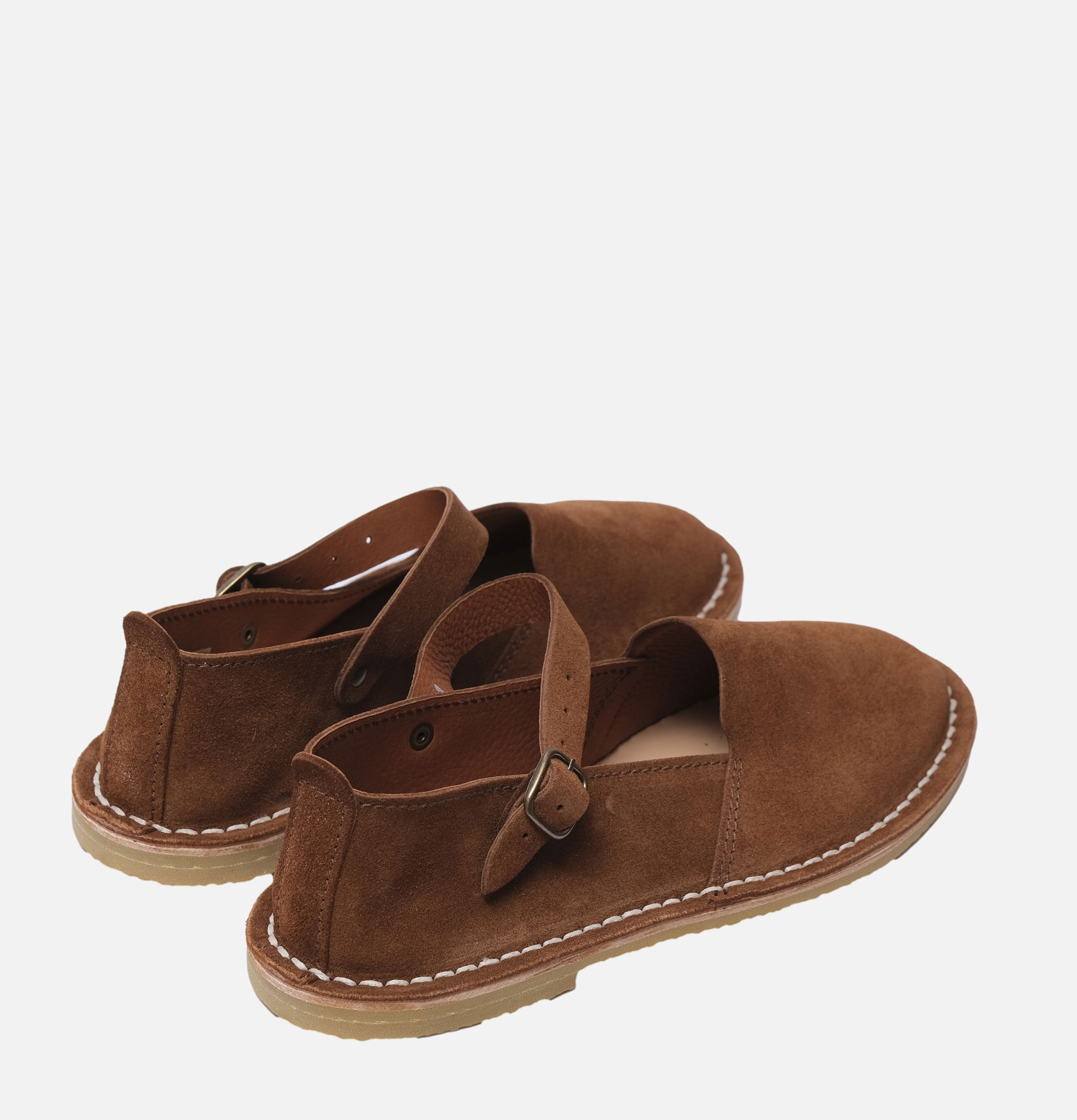 Steve Mono Artisanal Sandals 10/08 Wood