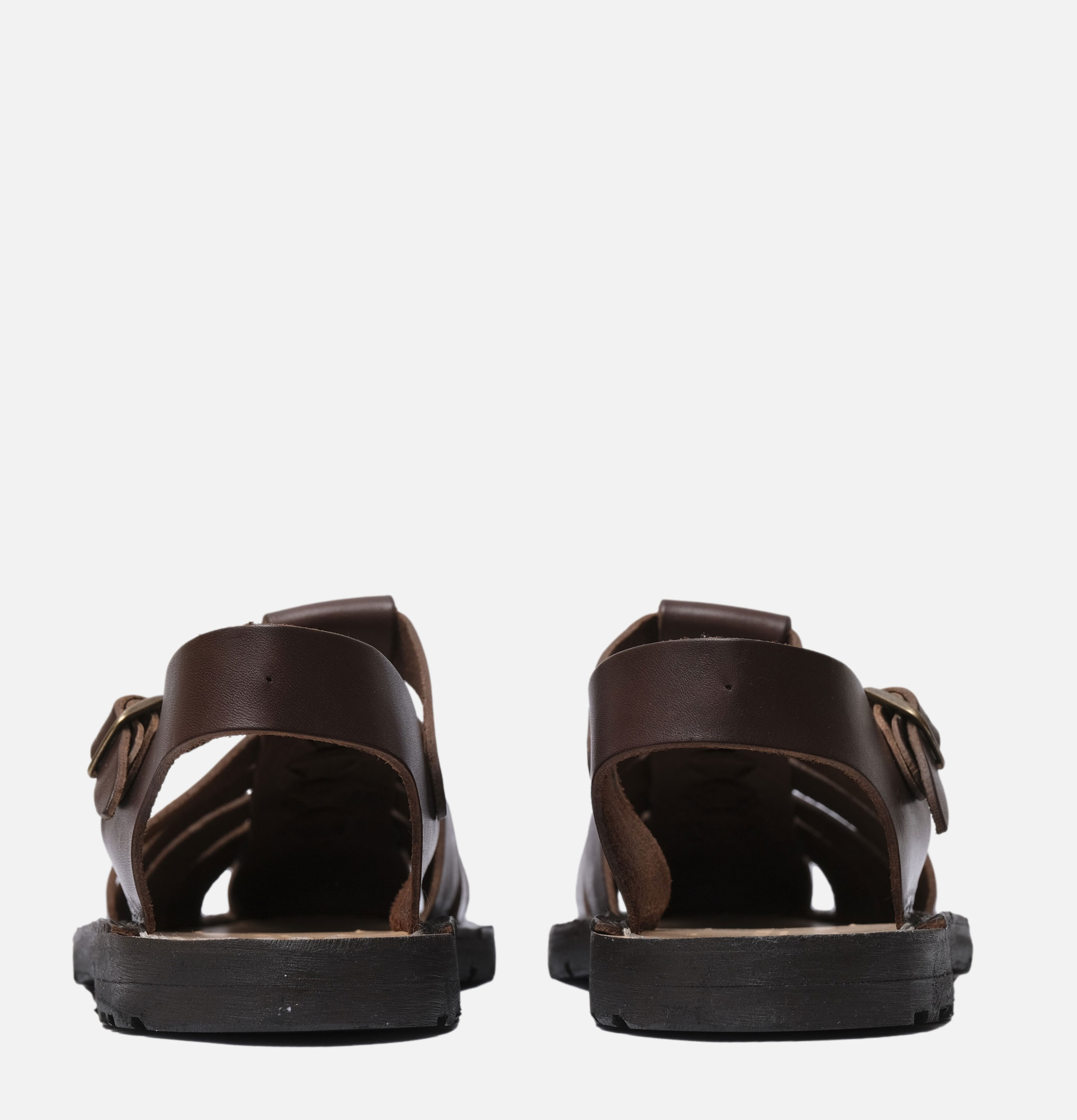 Steve Mono Artisanal Sandal Shoe 09 Coffee