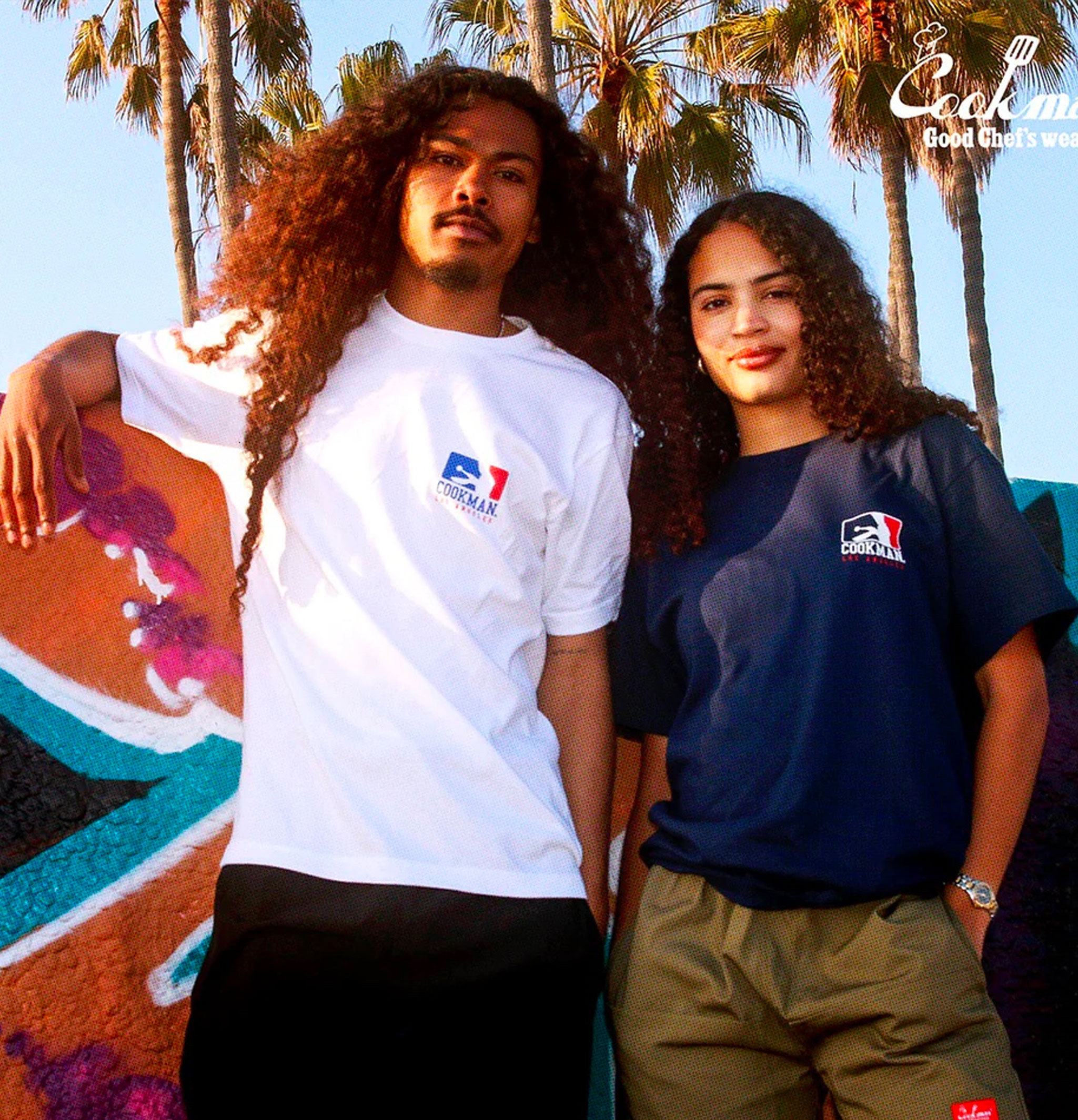 Cookman T-shirt Mlc Tee Marin Blue