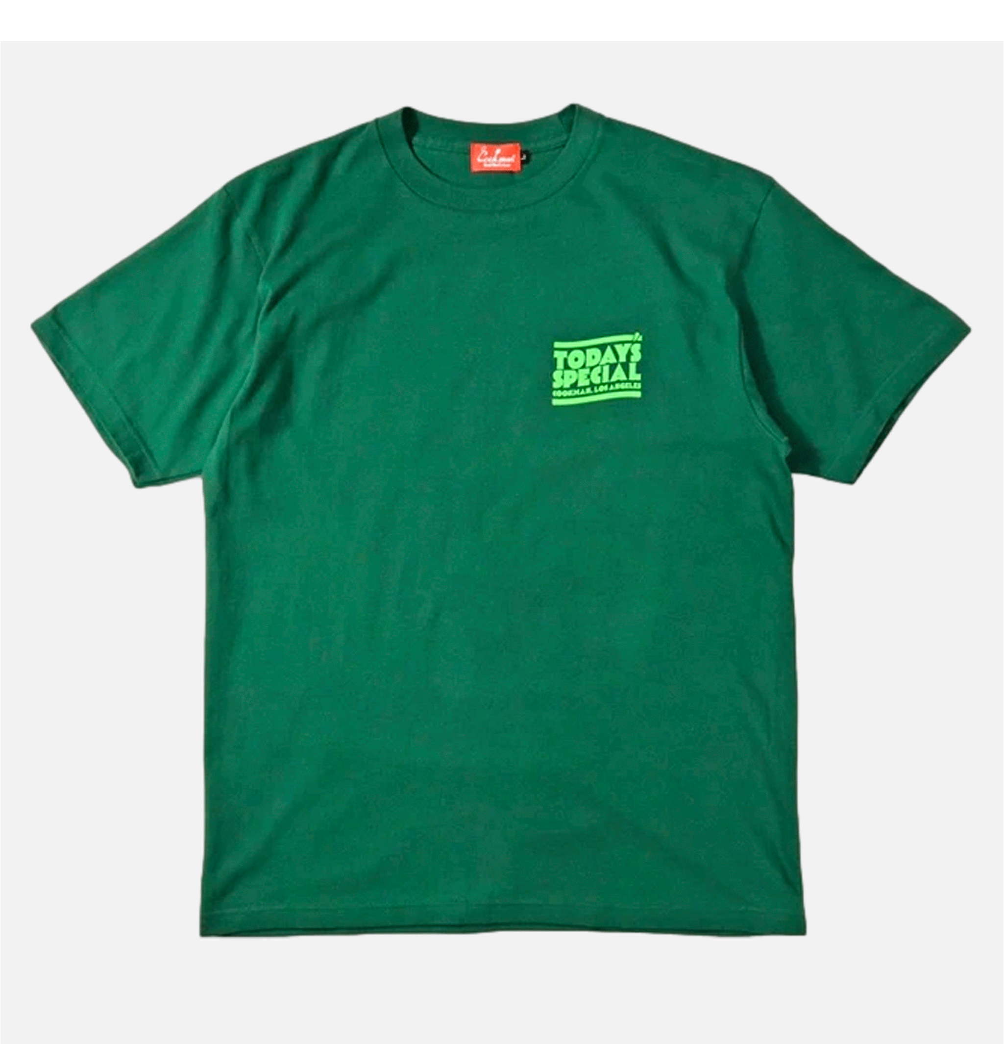 Cookman T-shirt Today's Special Vert Foncé