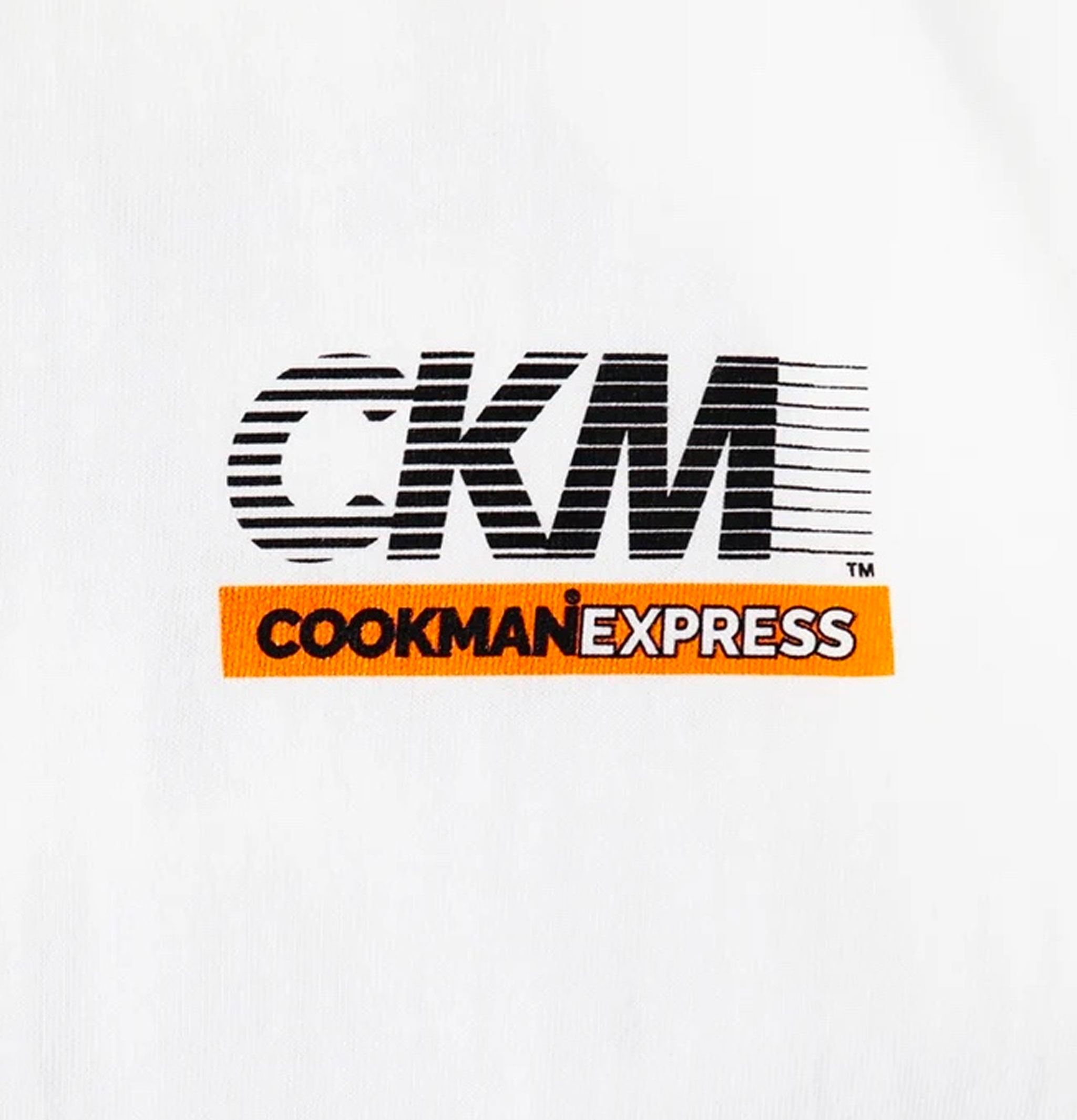 Cookman T-shirt Express Blanc