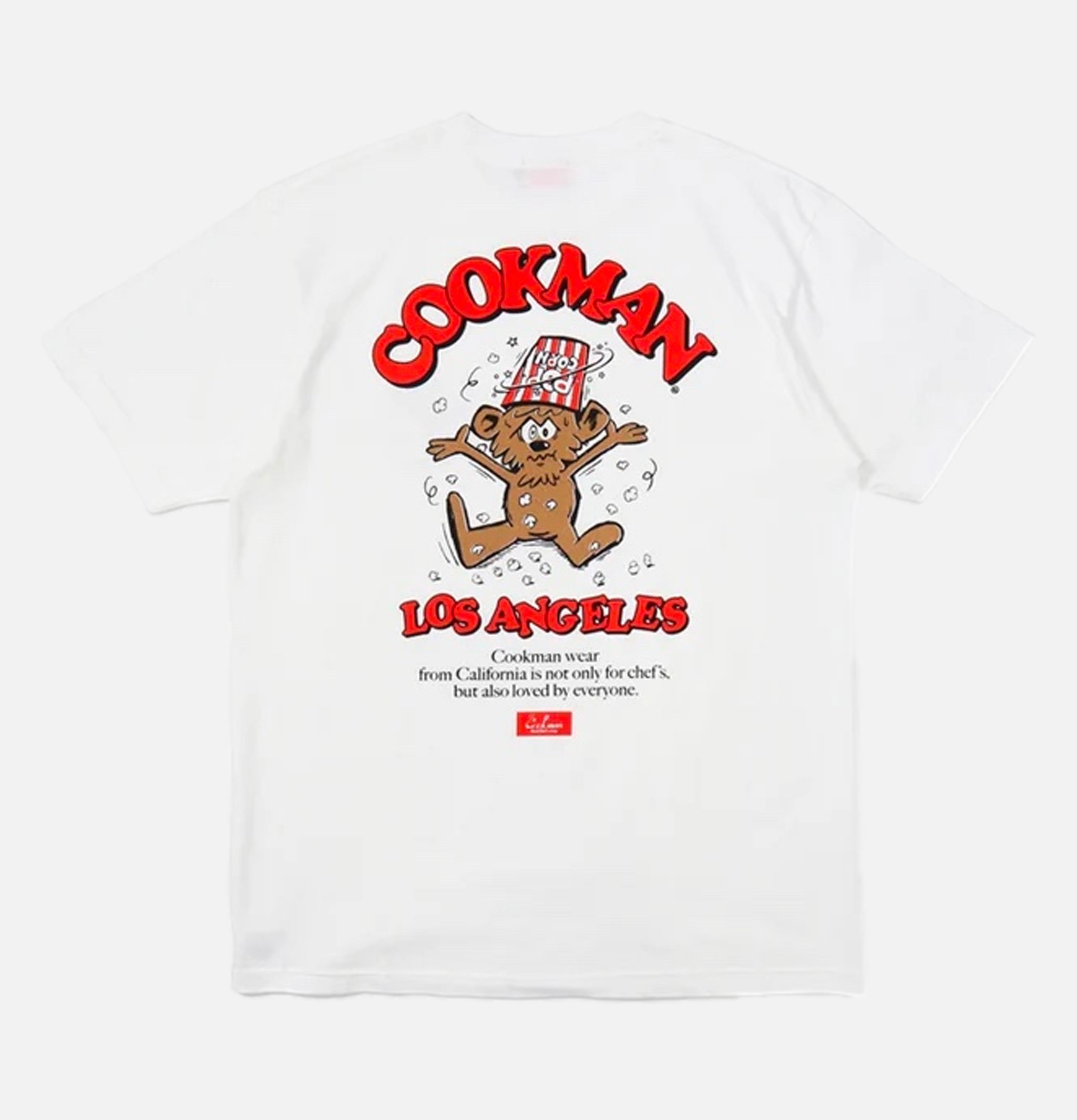 Cookman T-shirt Pop Tee Blanc