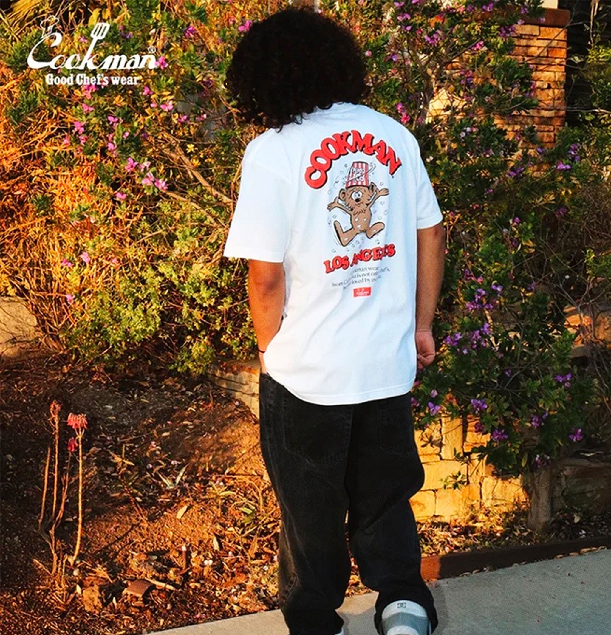 Cookman T-shirt Pop Tee Blanc