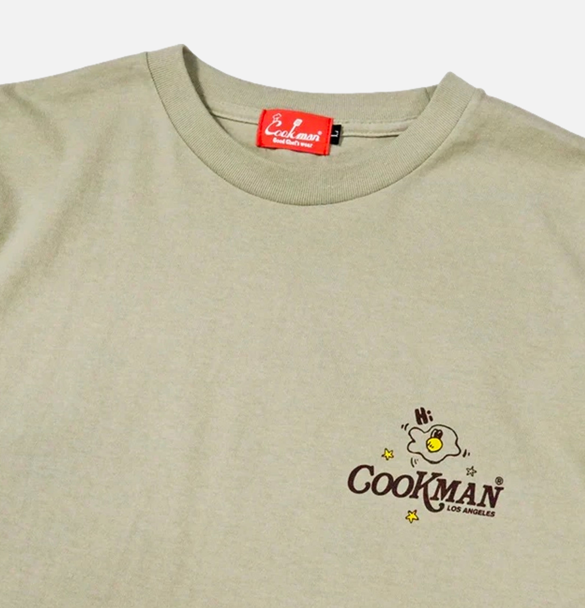 Cookman Sunny Side Up T-shirt Beige