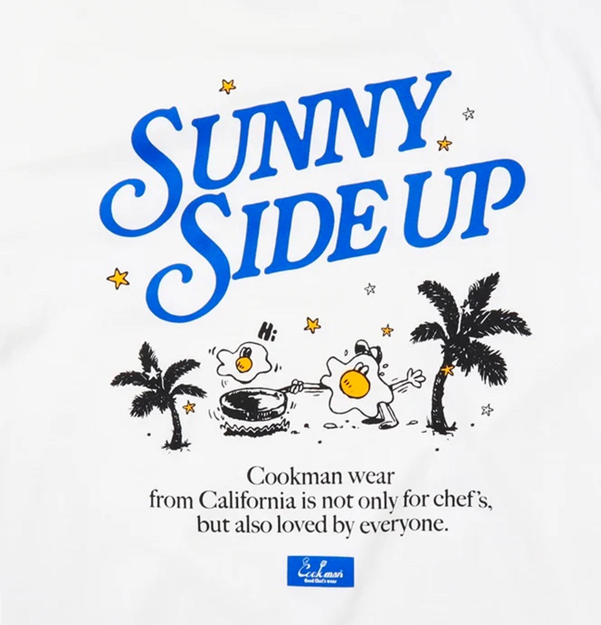 Cookman Sunny Side Up T-shirt White