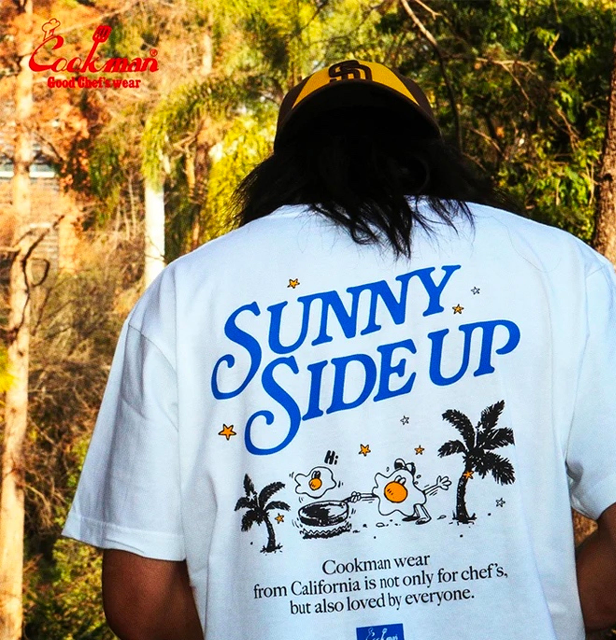 Cookman Sunny Side Up T-shirt White