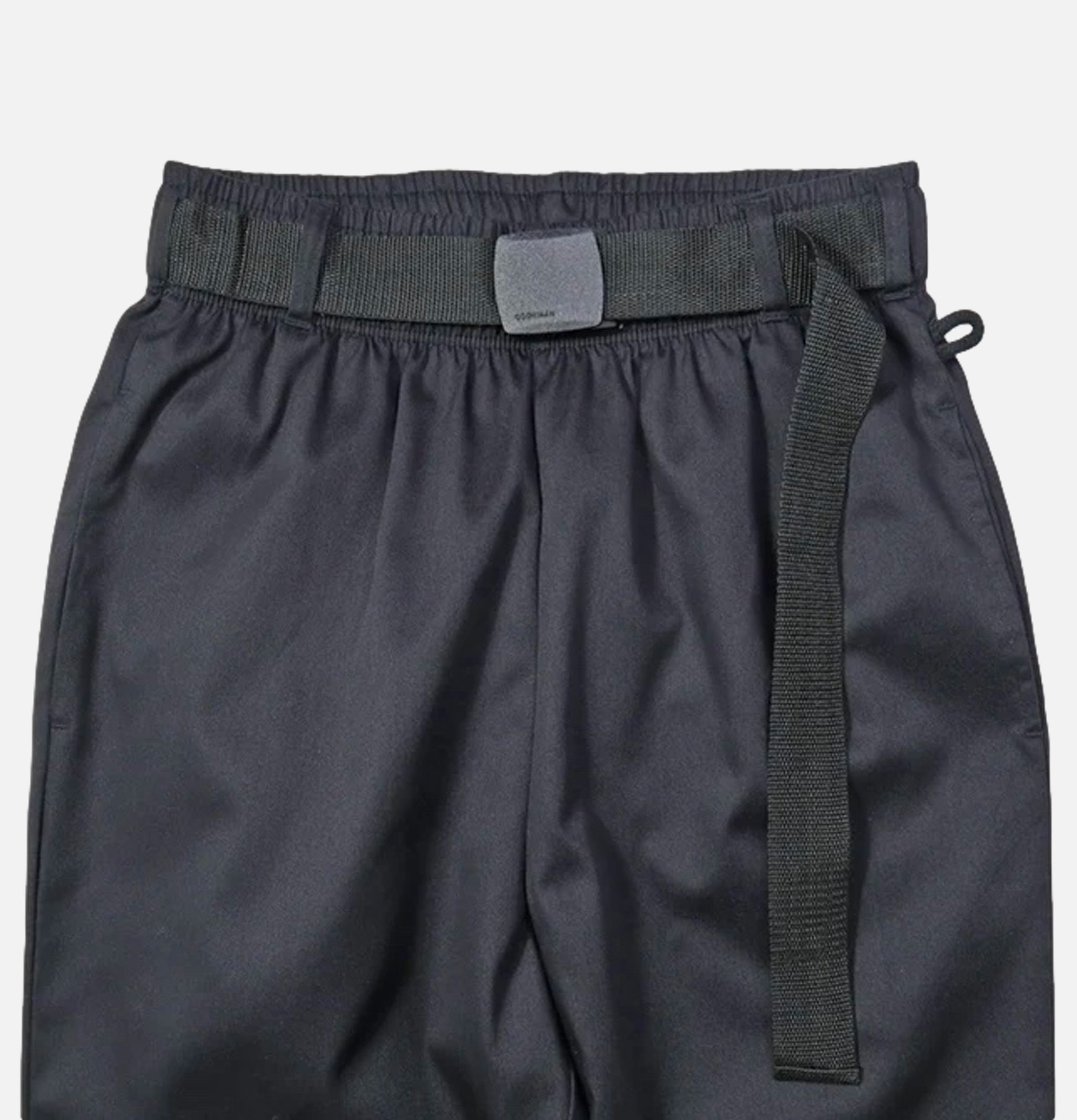 Cookman Chef Pants Semiwide Belt Noir