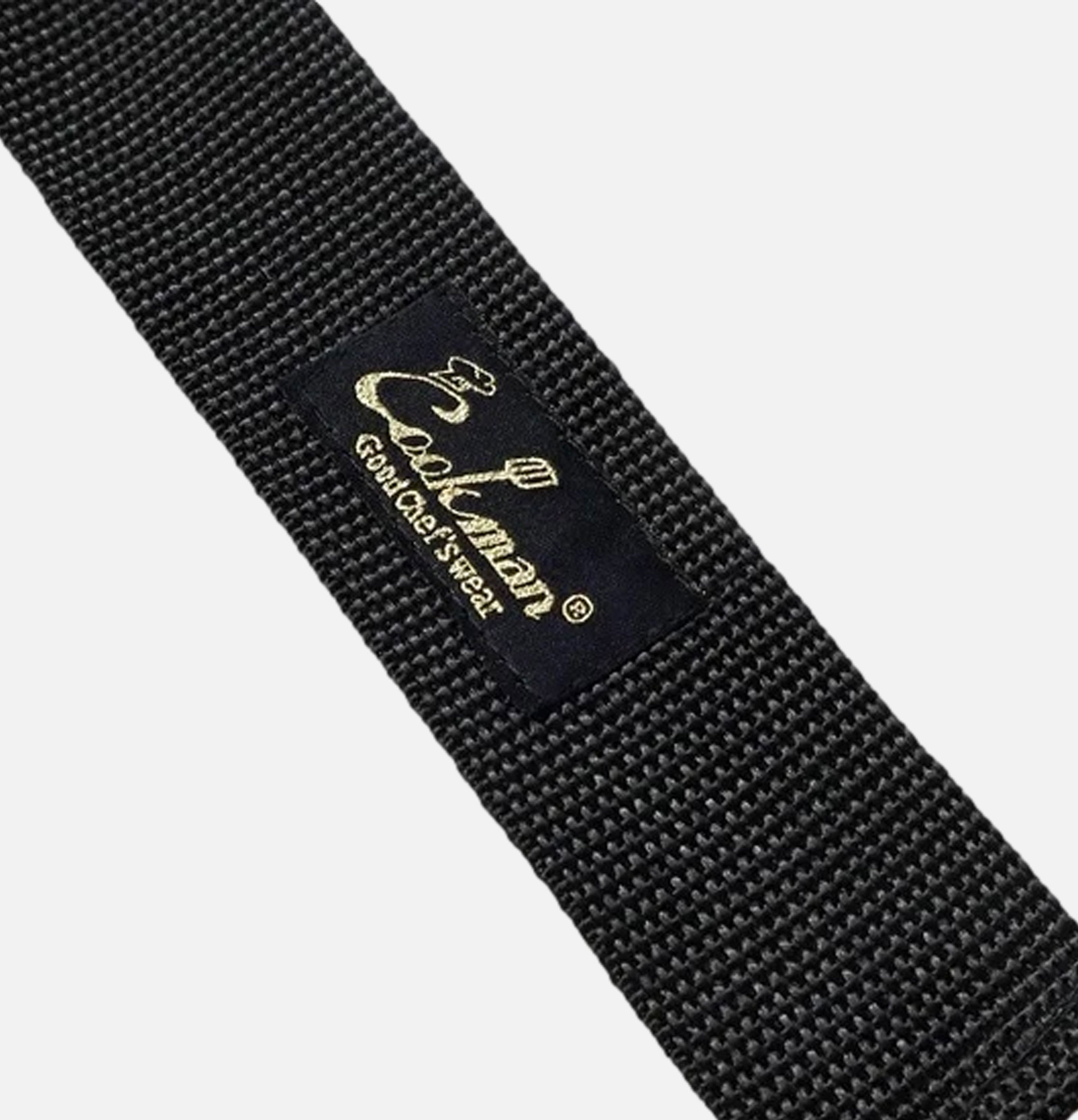 Cookman Chef Pants Semiwide Belt Noir