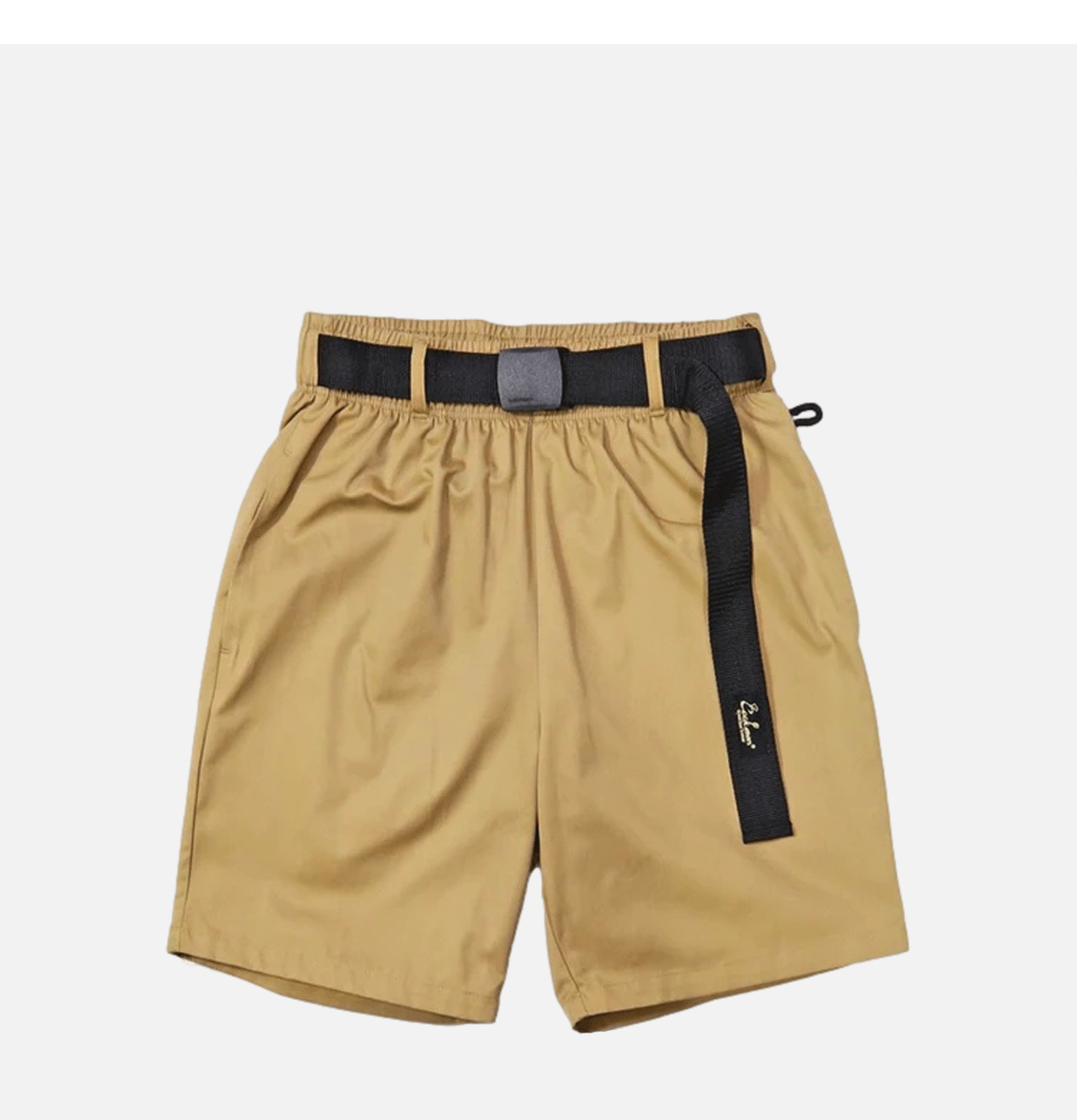 Cookman Chef Pants Short Black Belt Peanuts