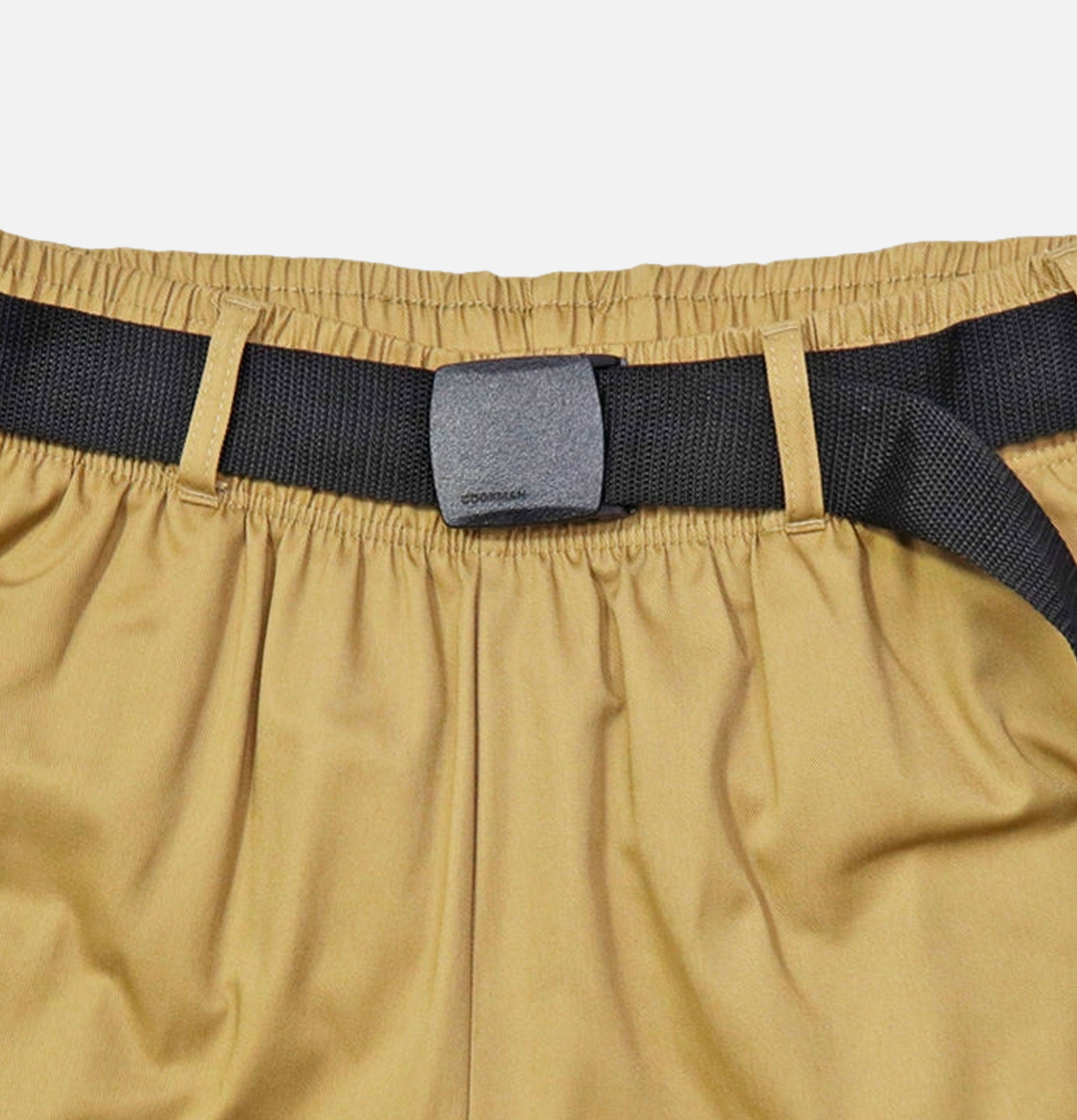 Cookman Chef Pants Short Black Belt Peanuts