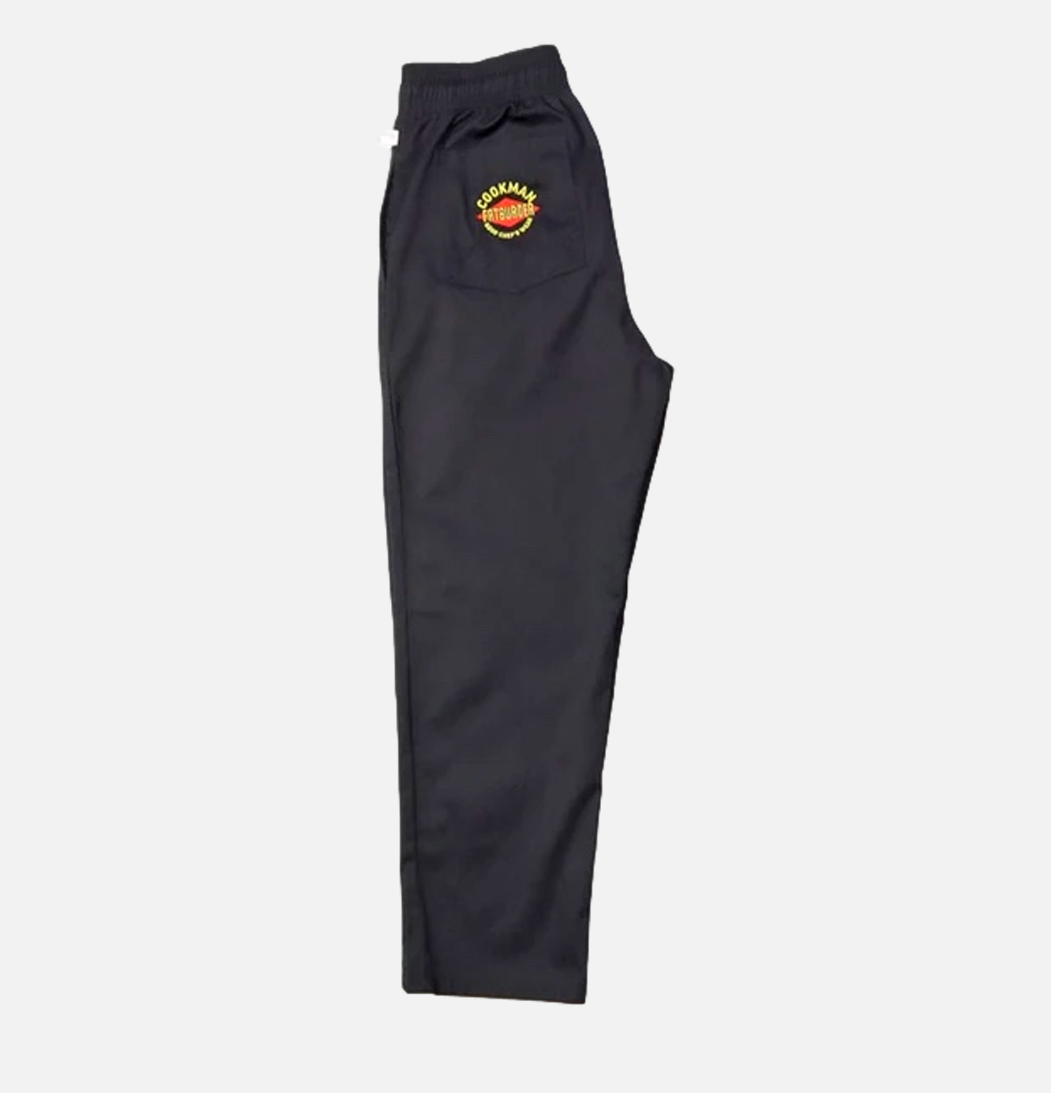 Cookman x Fatburger Chef Pants Semiwide Black