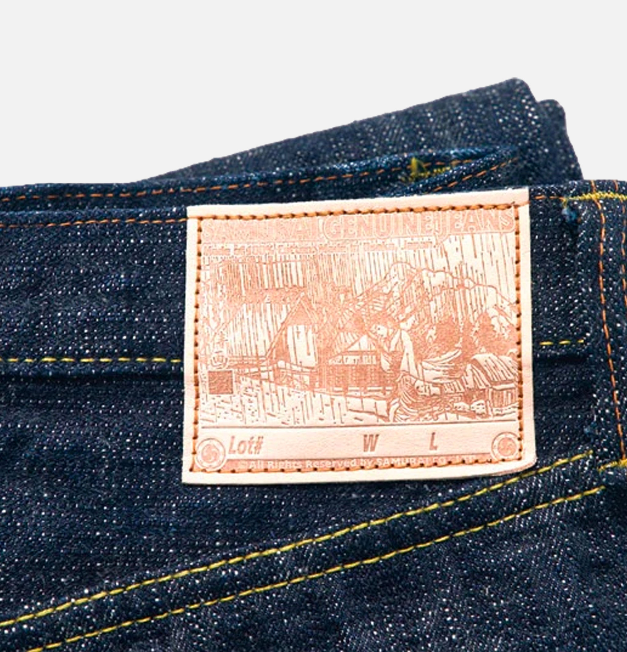 Samurai Jeans S3000xx17oz-sds Slub Murasame