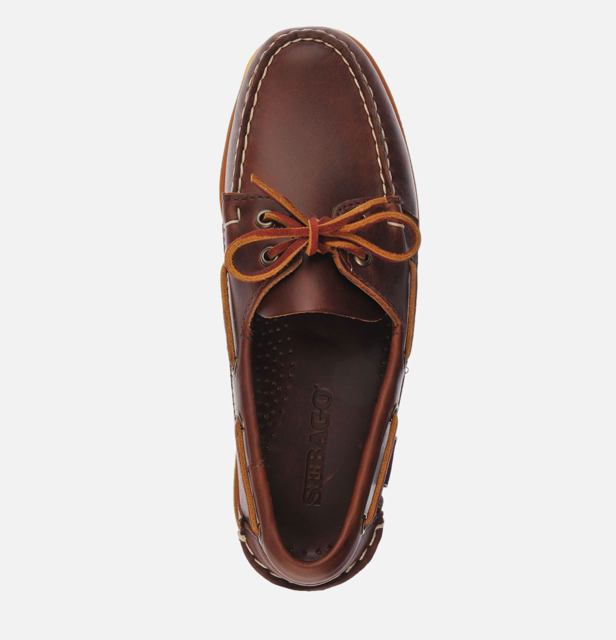 Sebago Docksides Portland Waxed Brown Honey